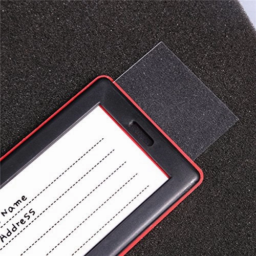 Cy Bag Luggage Tags,5 Pc Silicone Cartoon Letters Design Luggage Bag Tag Set