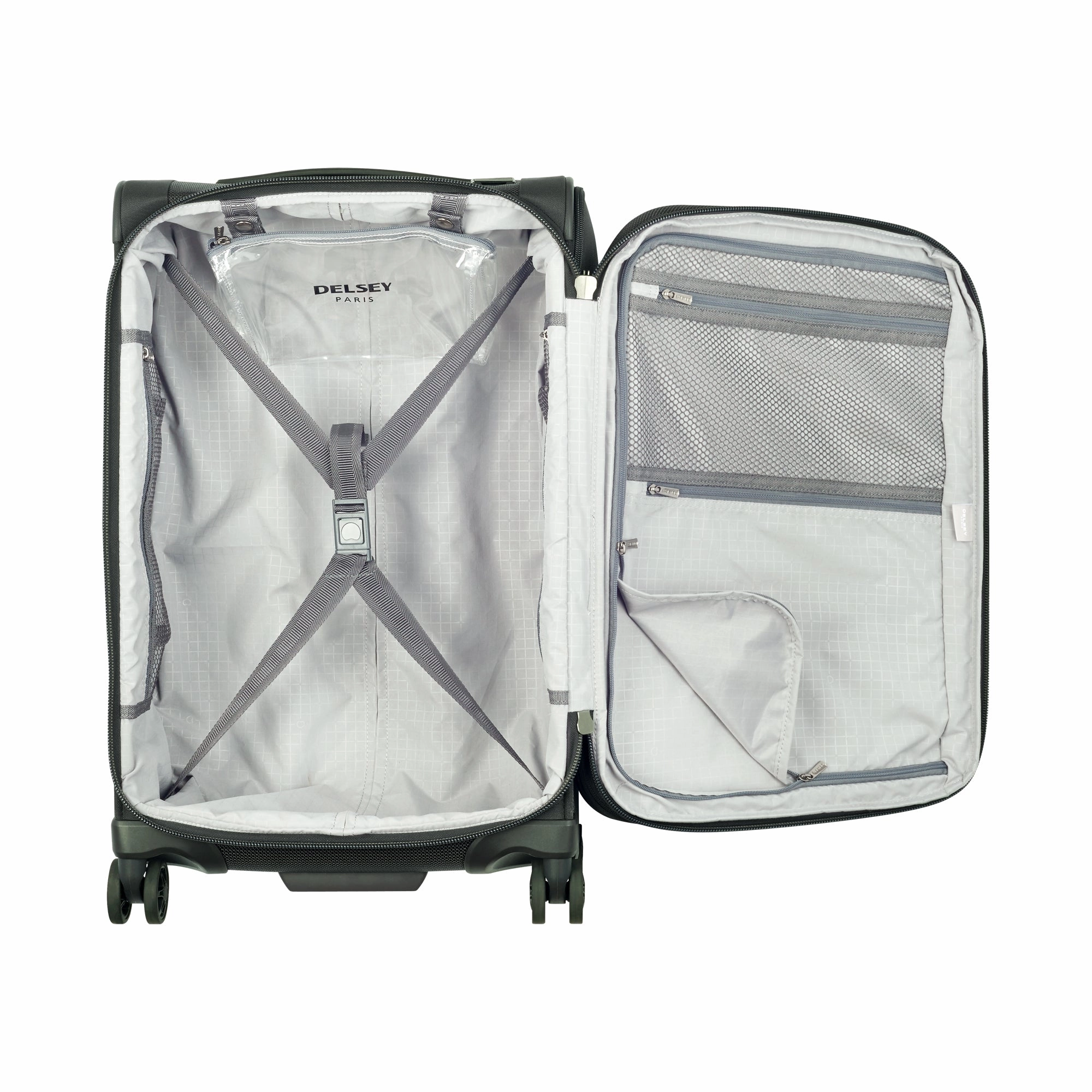 DELSEY Paris Pilot 4.0 Carry-On 4-Wheel Carry-On Luggage