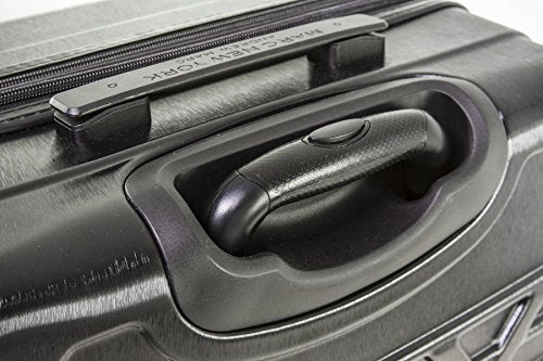 Marc New York Classic 24" Expandable Hardside Spinner, Black