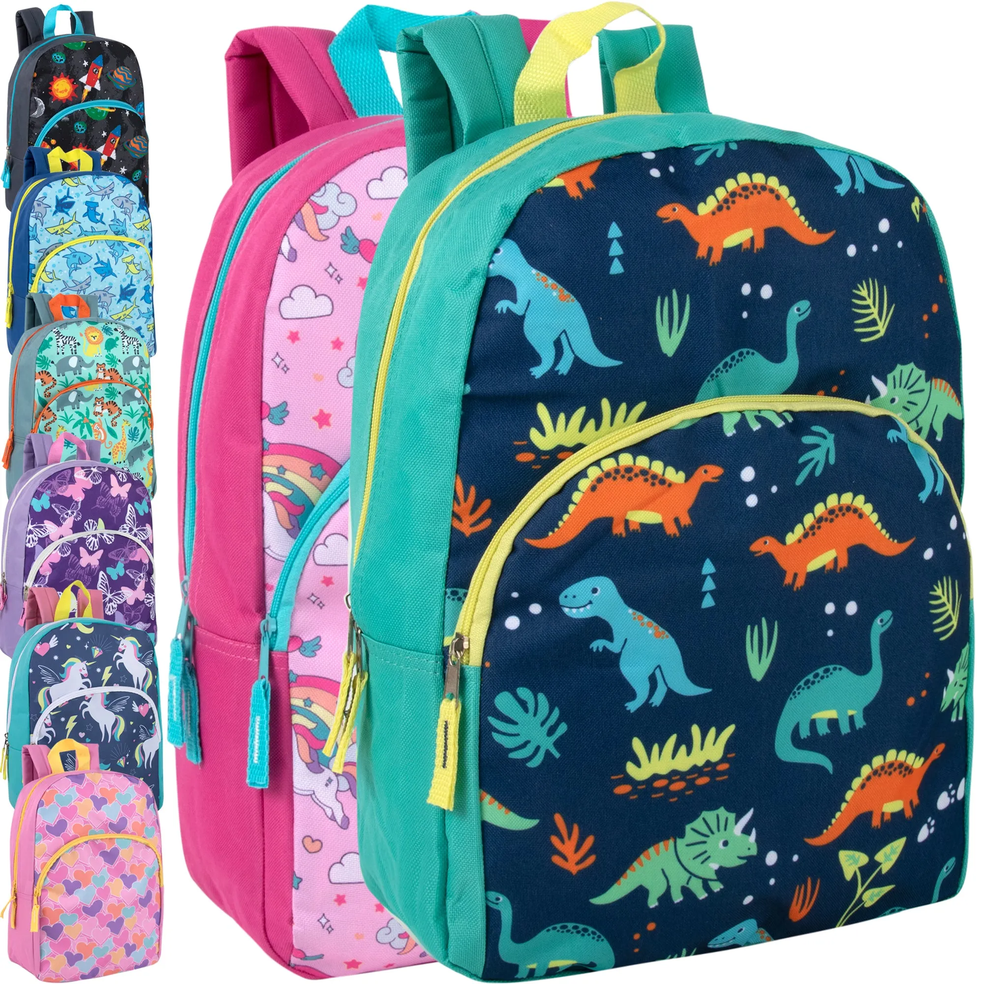 15-Inch Character Backpacks