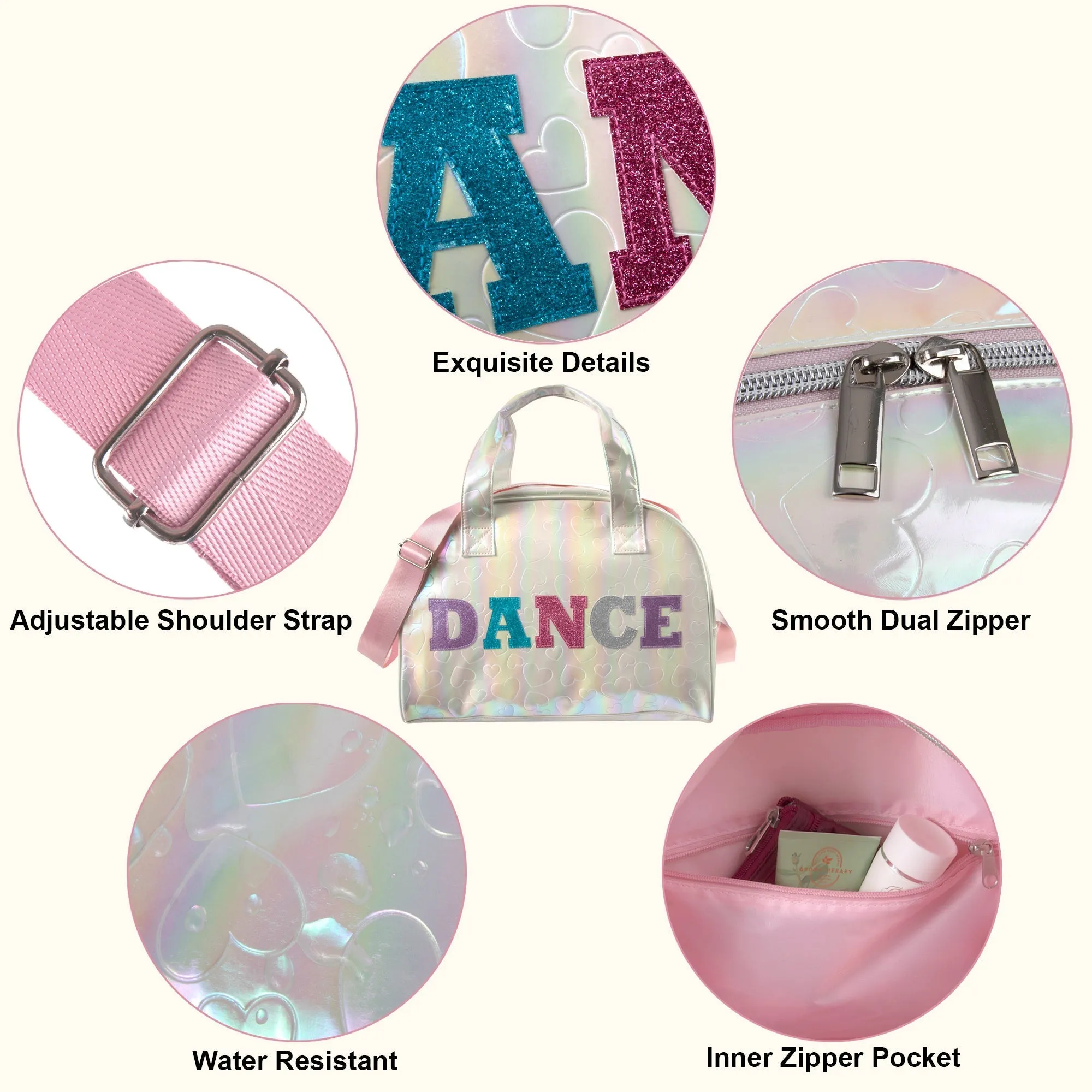 15 Inch Dance Dome Duffel Bag - 3 Color Choices