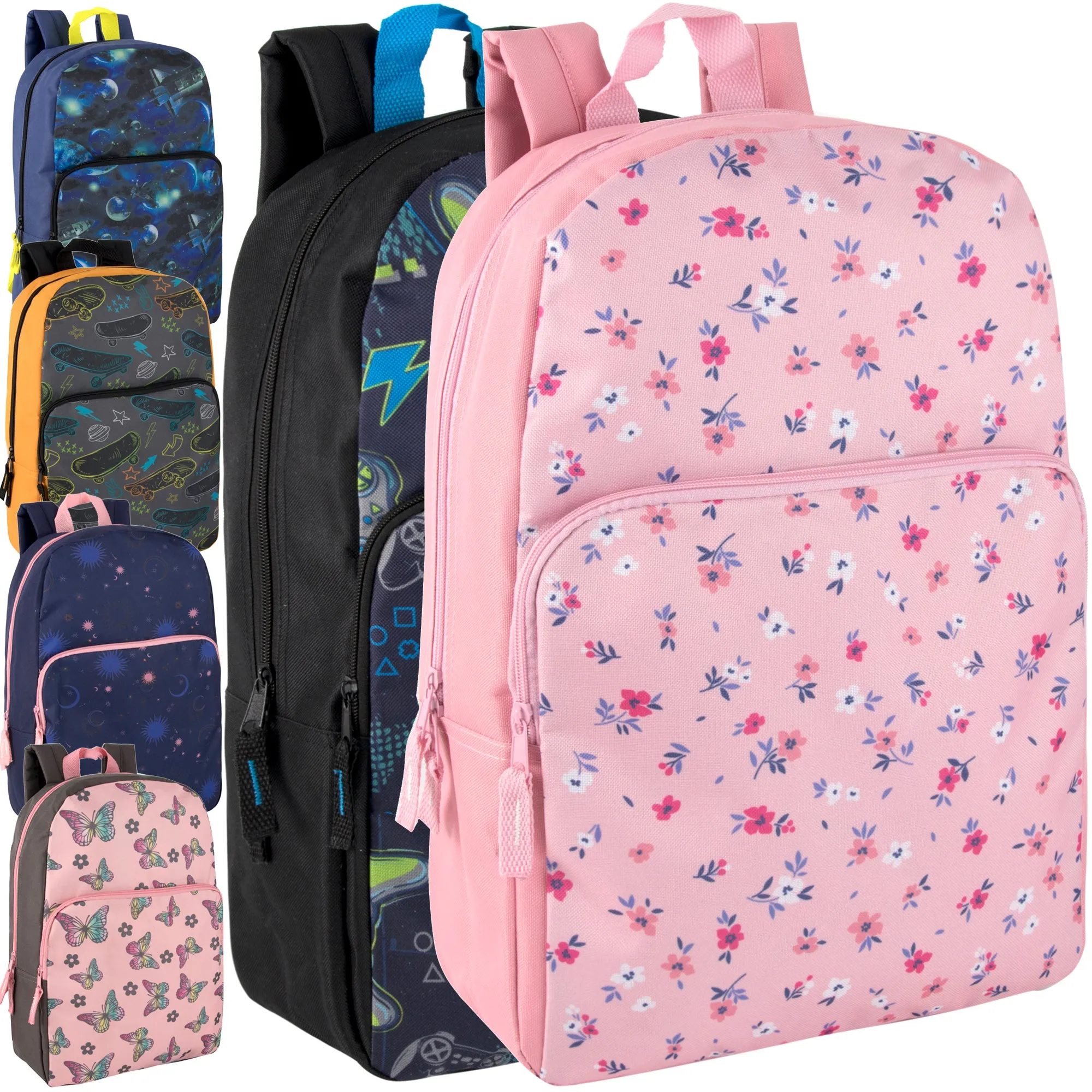 17-inch Printed Backpack