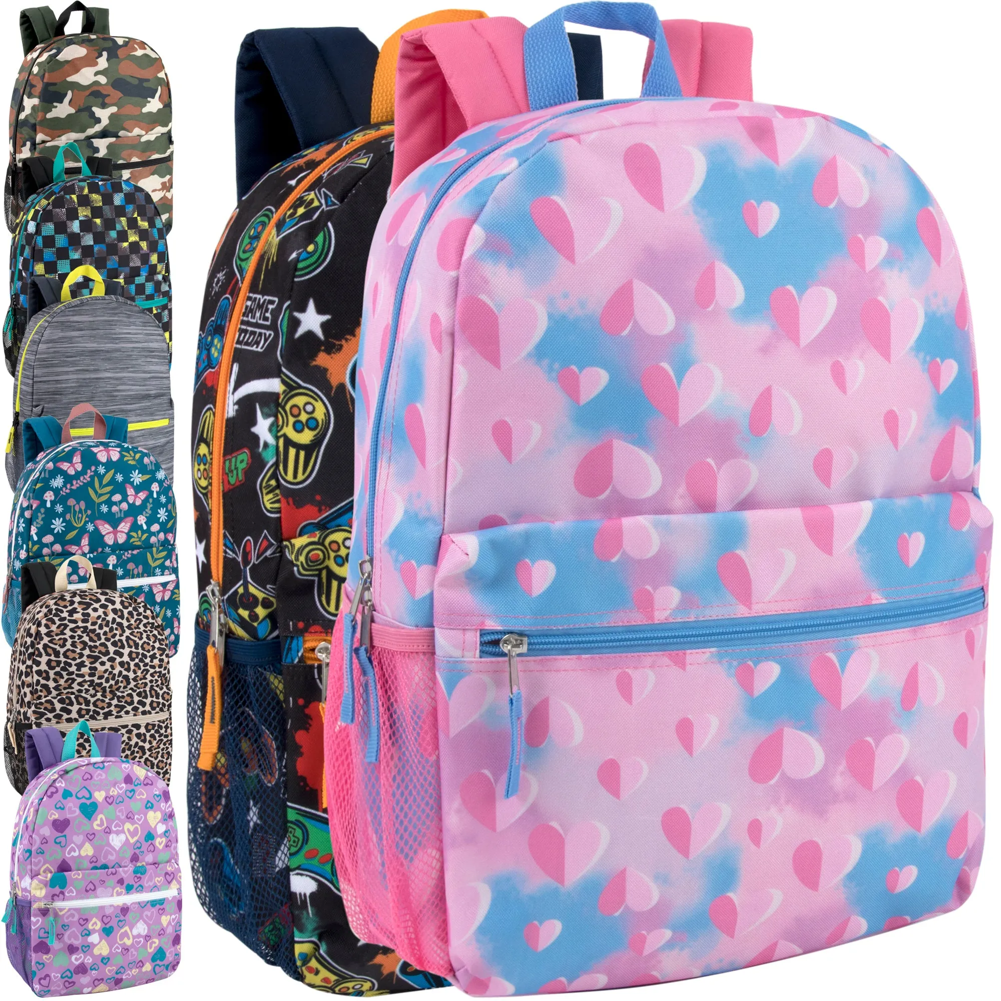 17-inch Printed Backpack