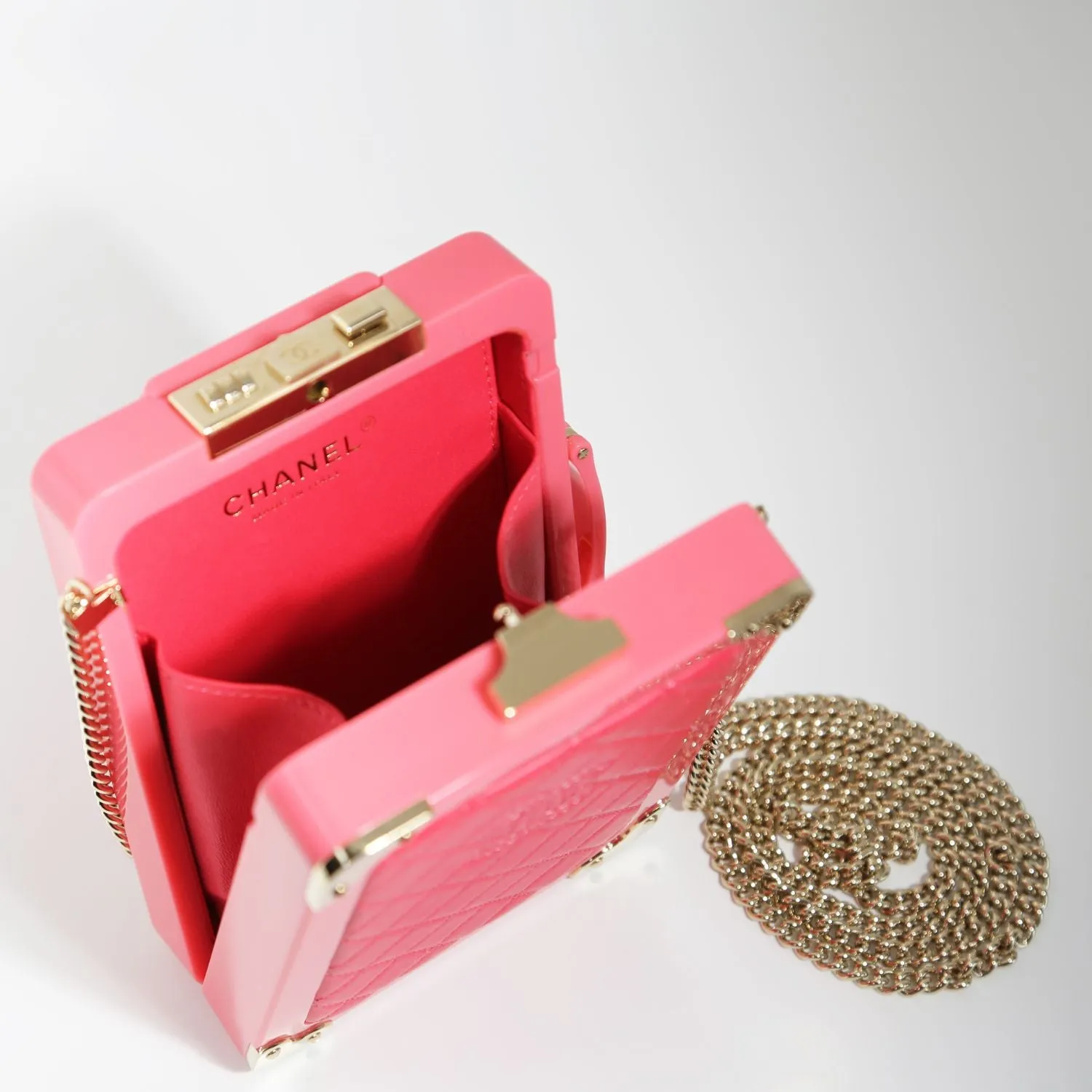 2016 SS Trolley Pink Minaudire