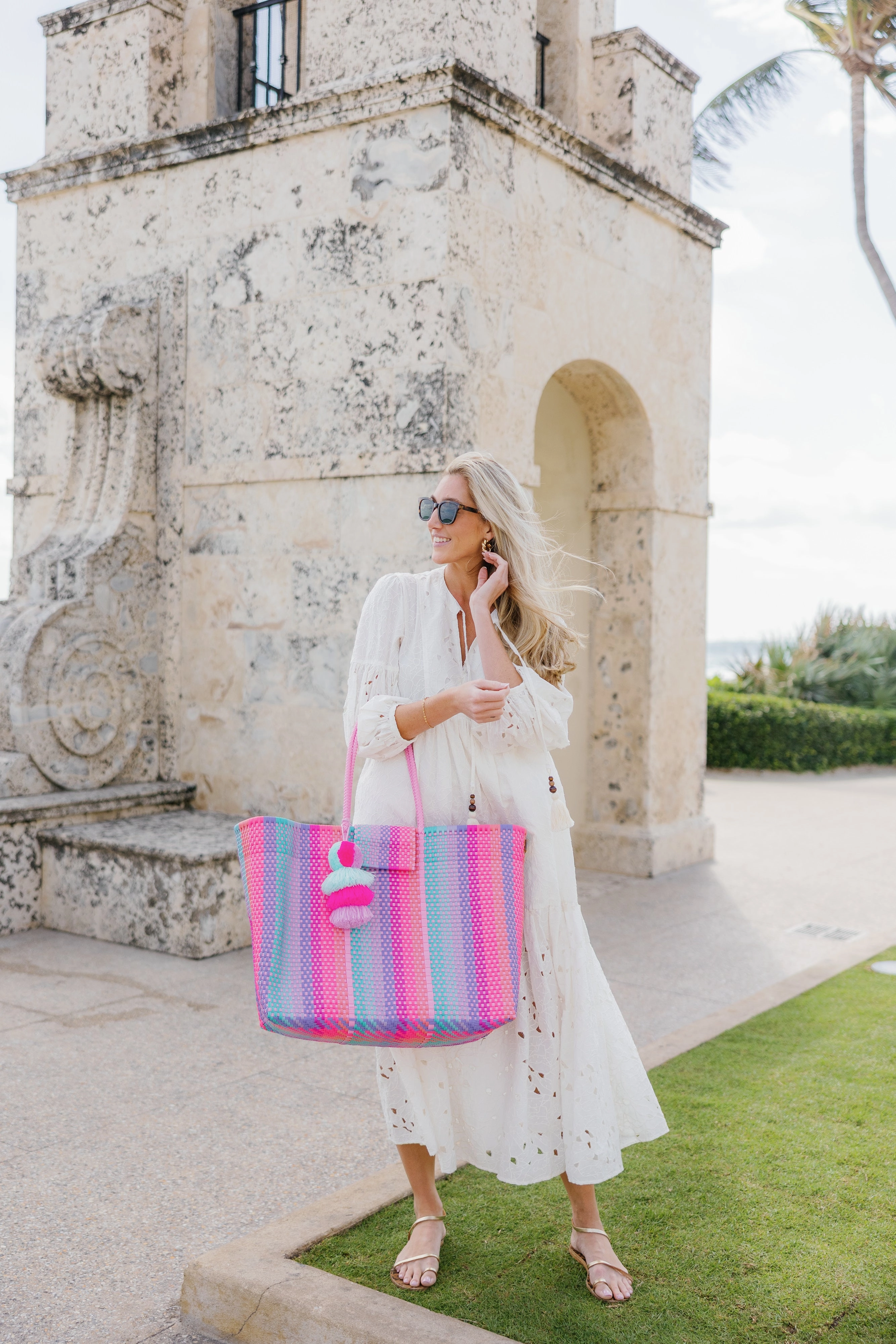 (Pre - Order) Unicorn Swirl Citron Tote