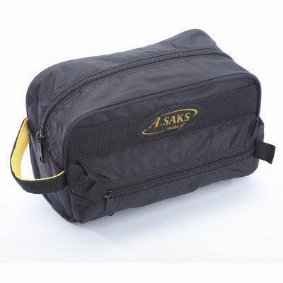 A.Saks Deluxe Toiletry Kit (Black)