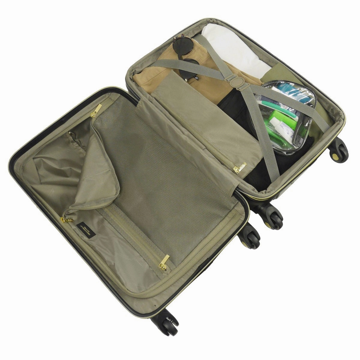 Addie Hardside Spinner 3-Piece Luggage Set - Black