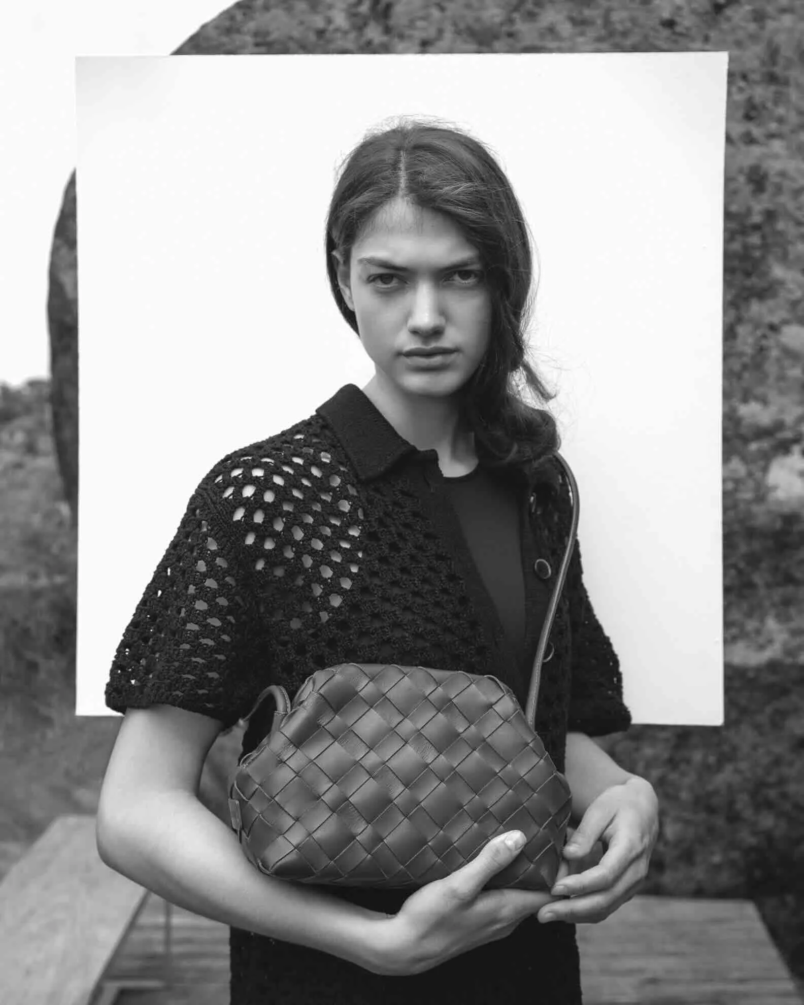 AIMEE Navy Clutch