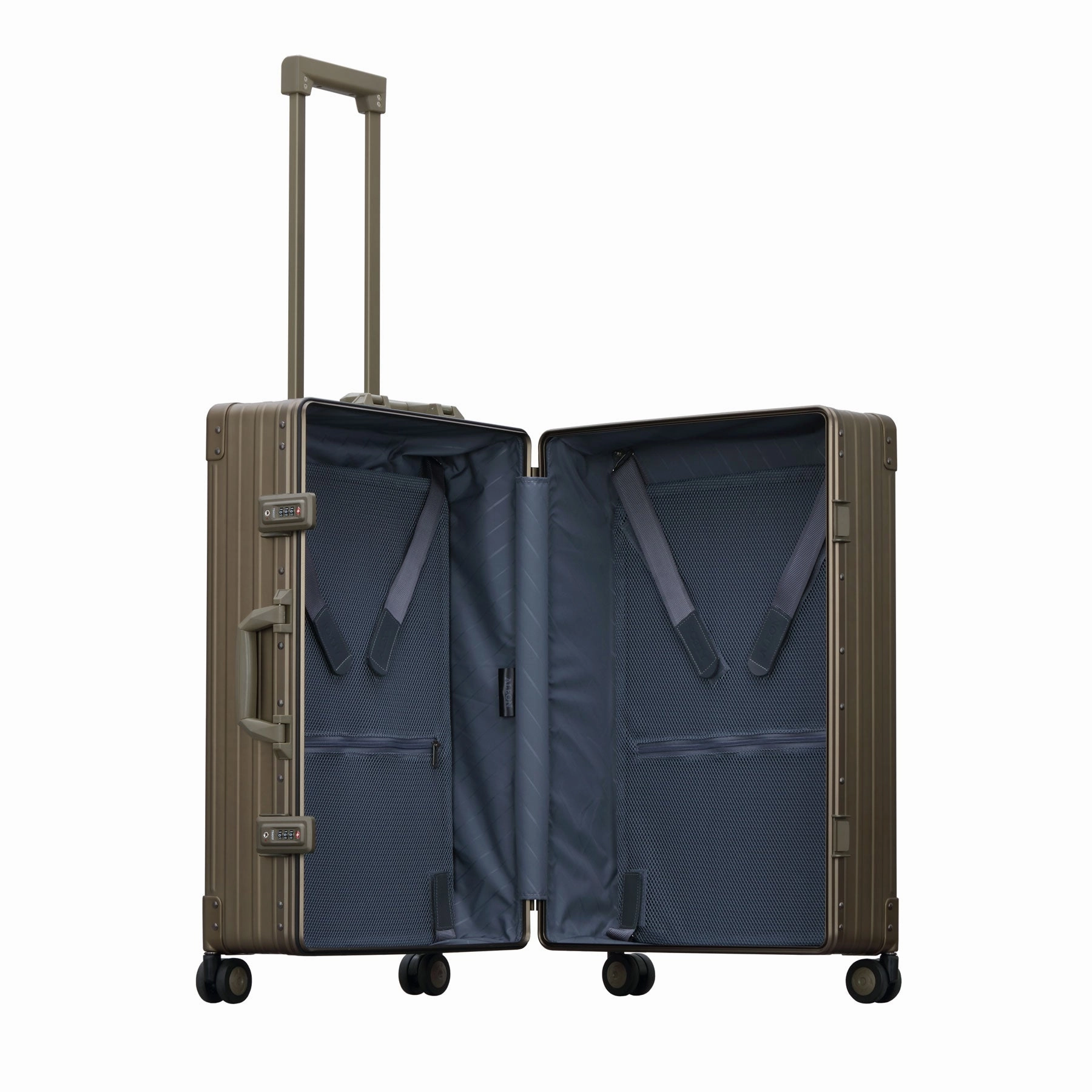 Aleon Aircraft Grade Aluminum 26 Macro Traveler Checked Luggage