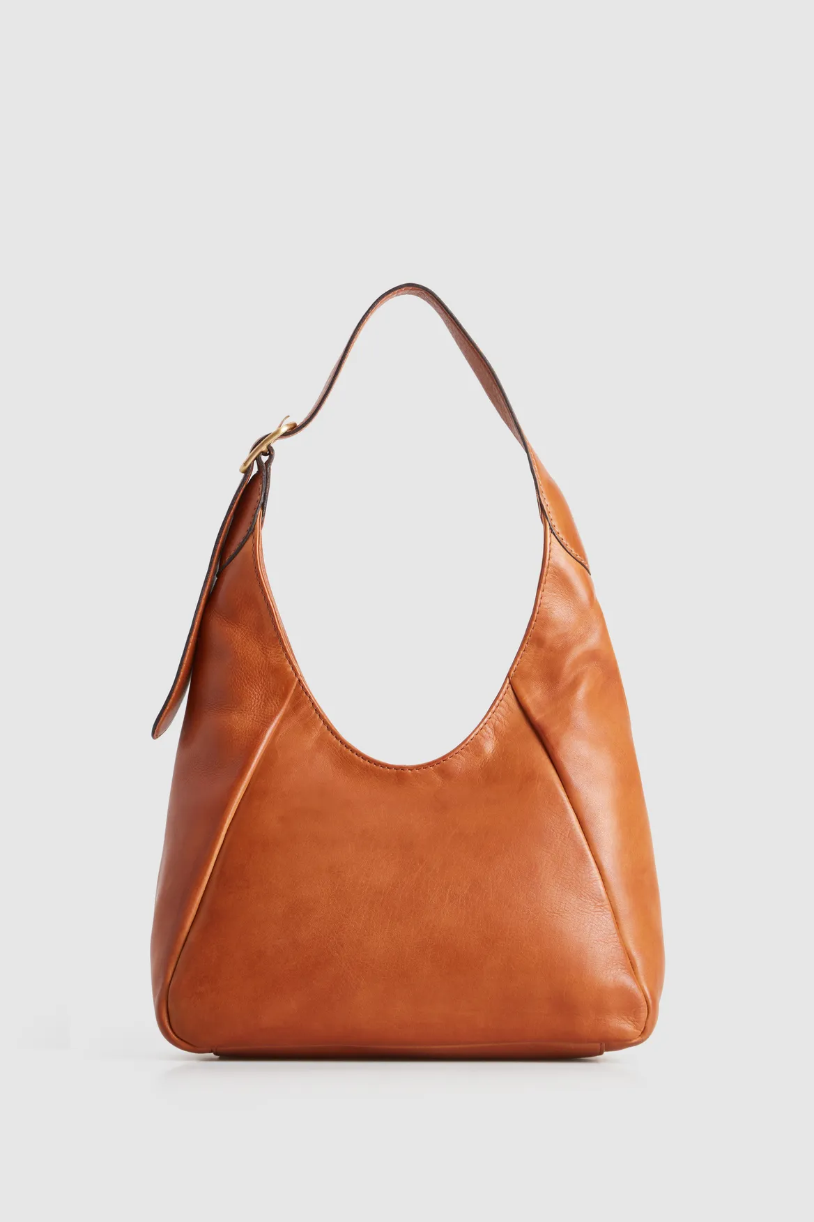 Alexa Leather Small Hobo Bag