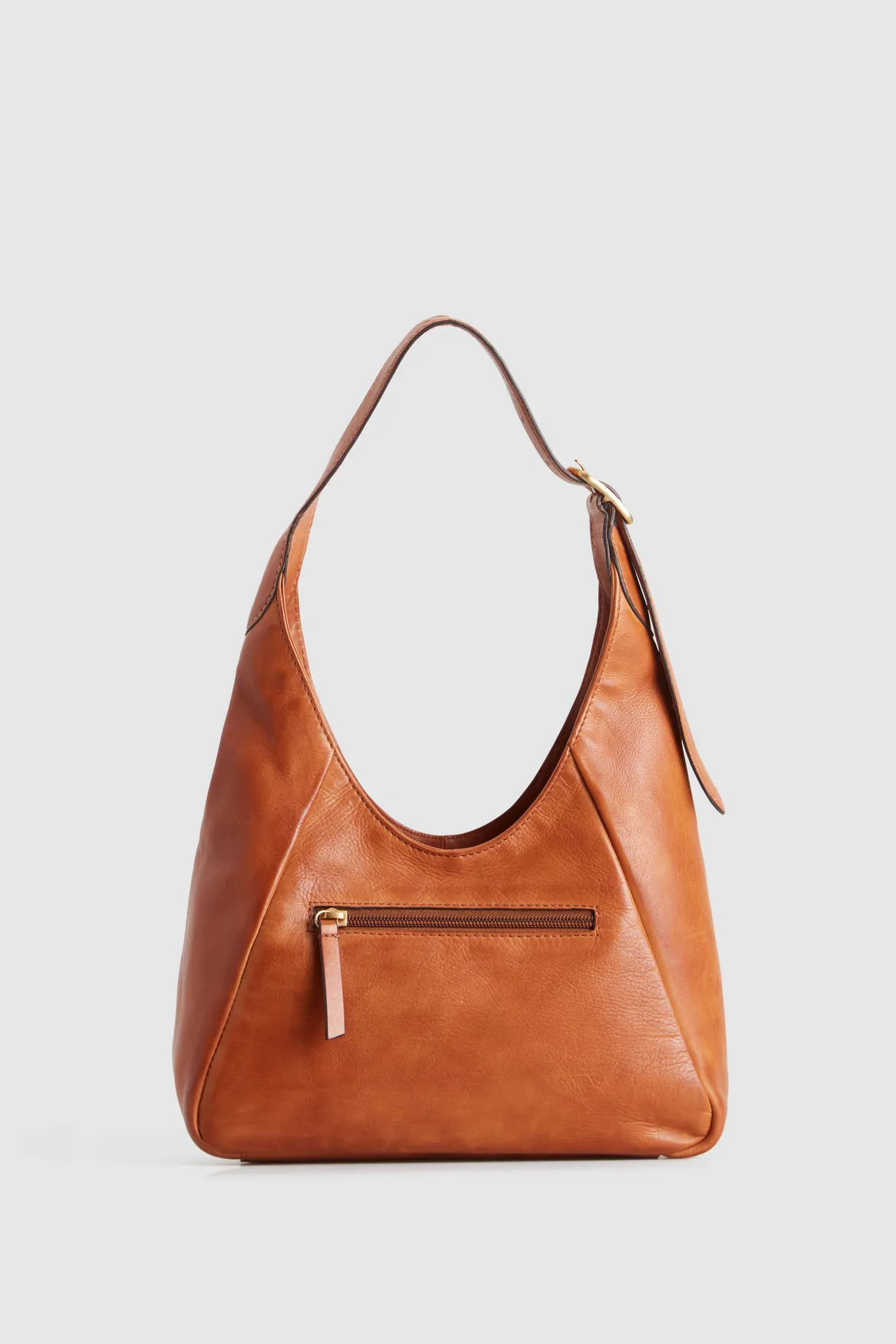 Alexa Leather Small Hobo Bag