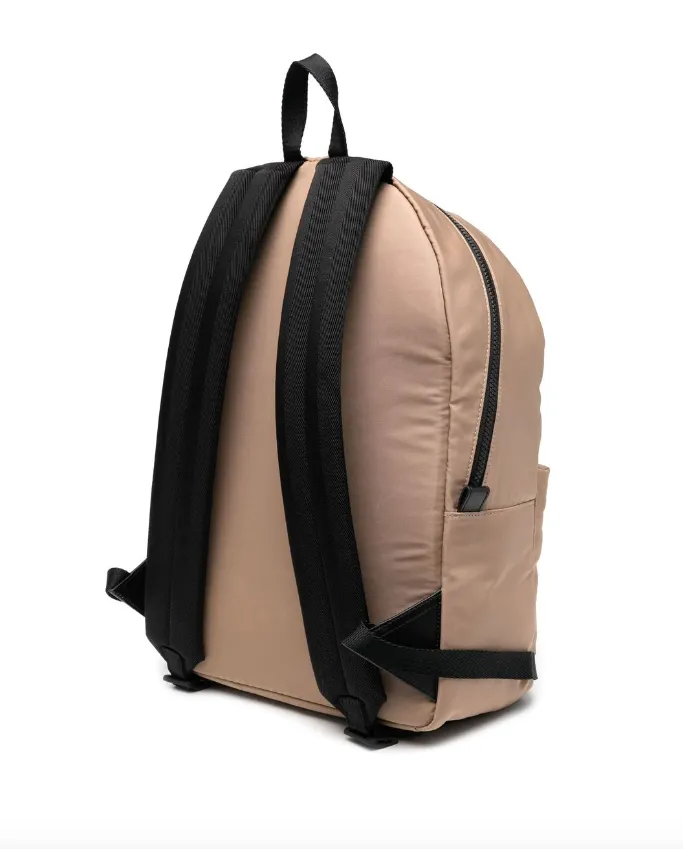 Alexander McQueen logo-print detail backpack