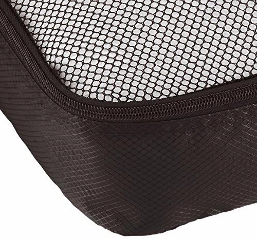 Amazonbasics 4-Piece Packing Cube Set - 2 Medium And 2 Large, Black