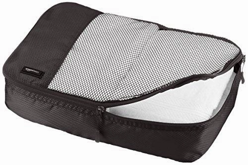 Amazonbasics 4-Piece Packing Cube Set - Medium, Black