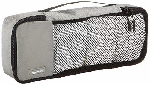 Amazonbasics 4-Piece Packing Cube Set - Slim, Gray