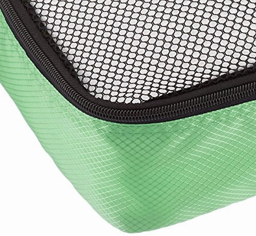 AmazonBasics Small Packing Cubes - 4 Piece Set, Green