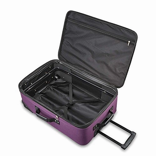 American Tourister 3-Piece Set, Purple/Black