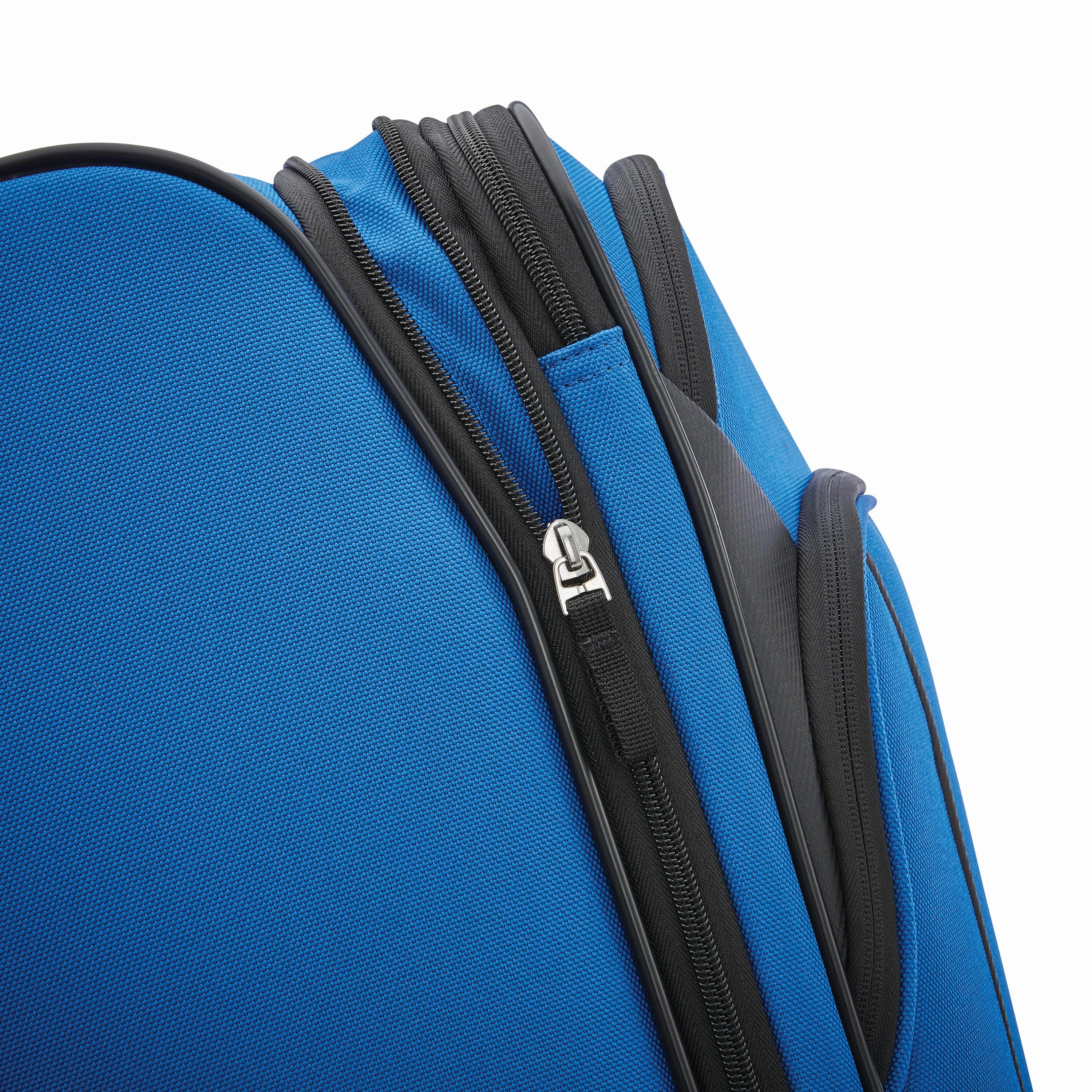 American Tourister 4 KIX 2.0 Softside Spinner Luggage, 28 Inch Checked Large
