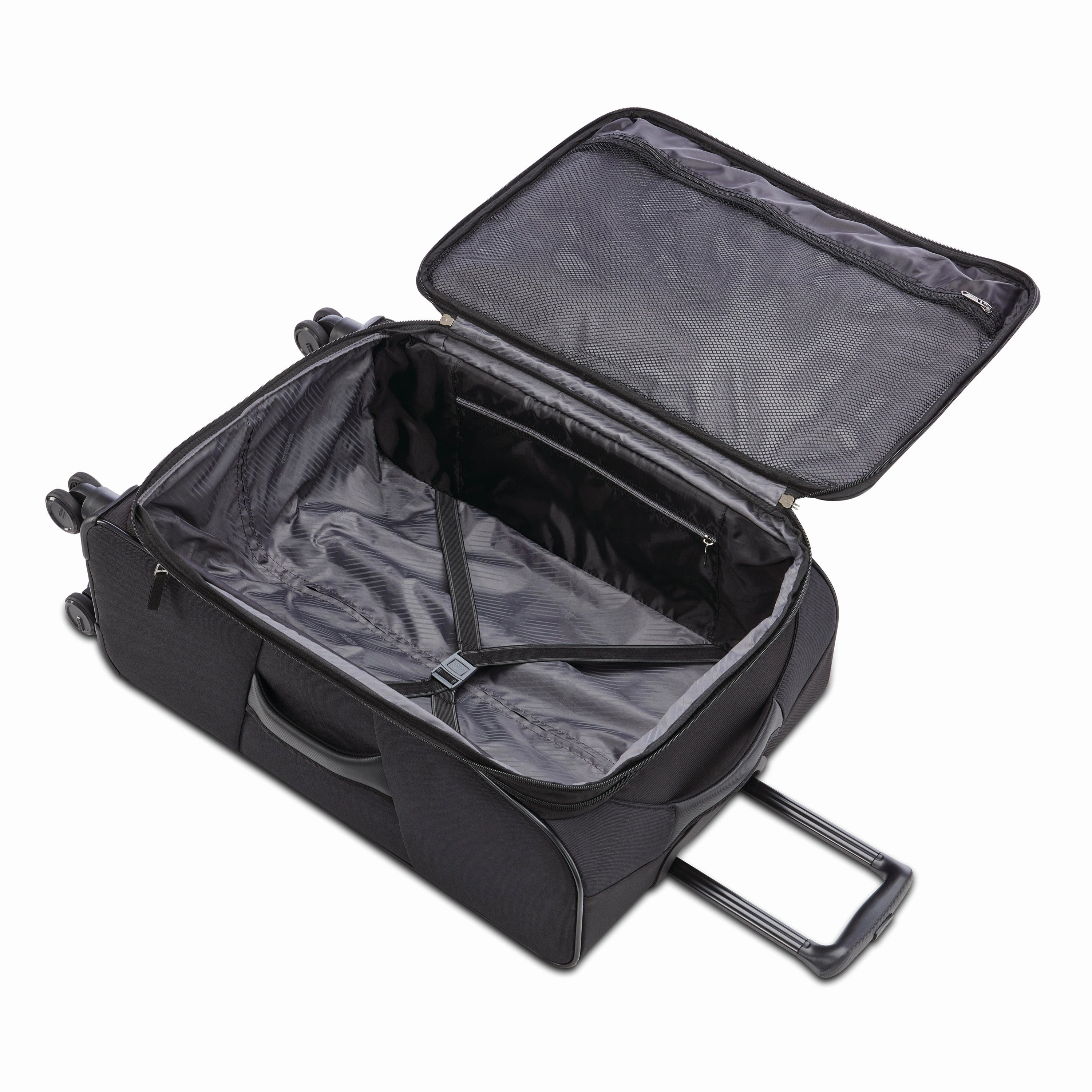 American Tourister 4 KIX 2.0 Softside Spinner Luggage, 28 Inch Checked Large