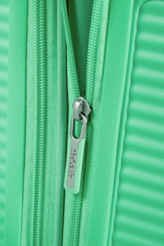 American Tourister - Soundbox Spinner Expandable, 55cm, 35,5/41 L - 2,6 KG, Green (Deep Mint)