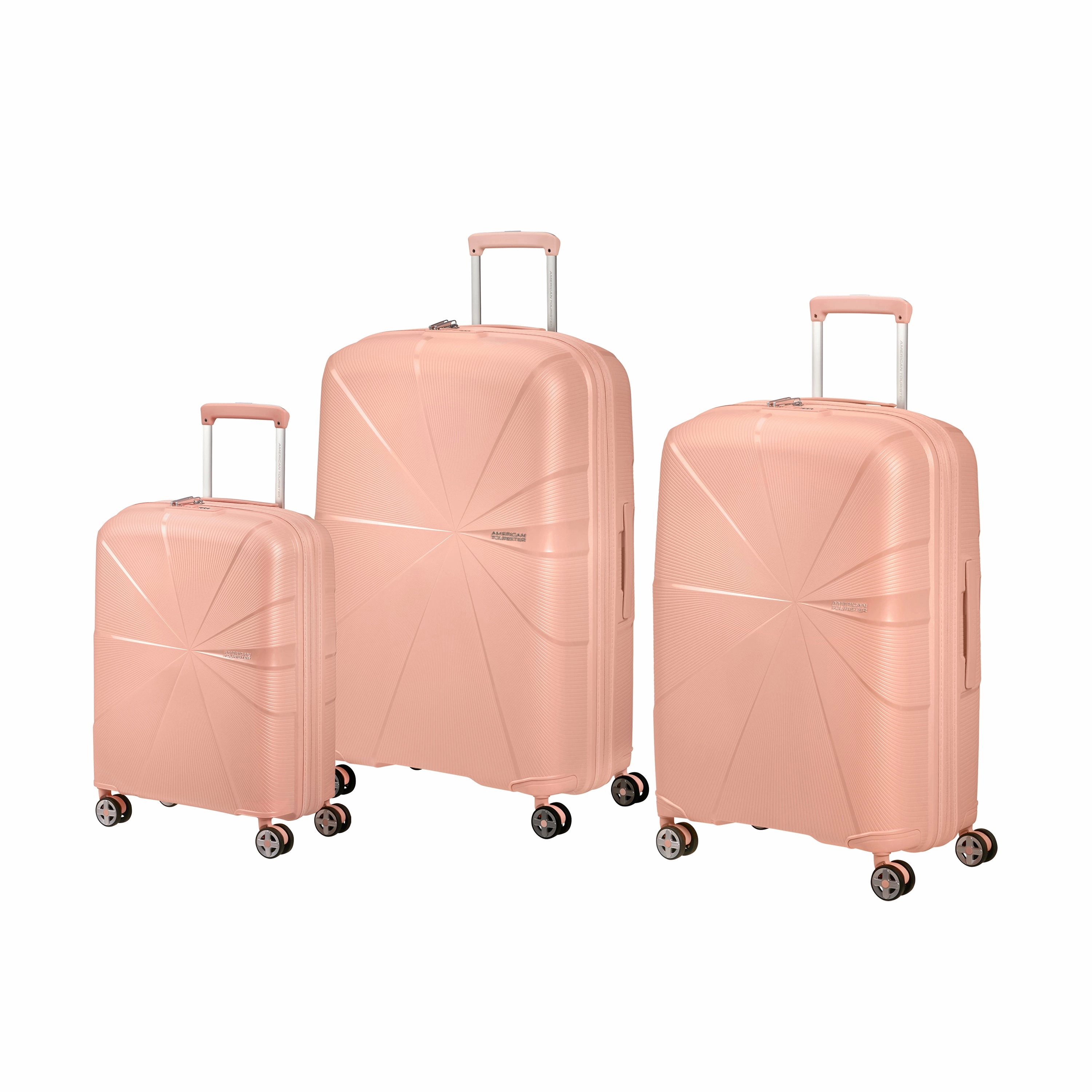American Tourister StarVibe 3-Piece Spinner Expandable Luggage Set