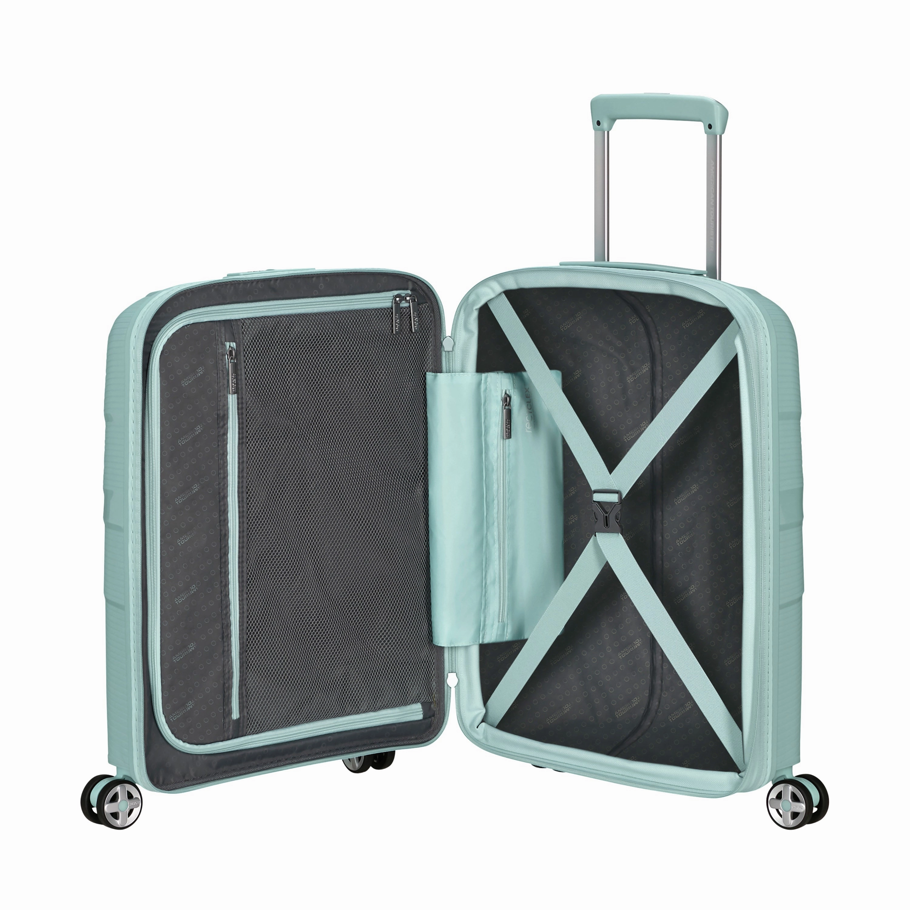 American Tourister StarVibe 3-Piece Spinner Expandable Luggage Set