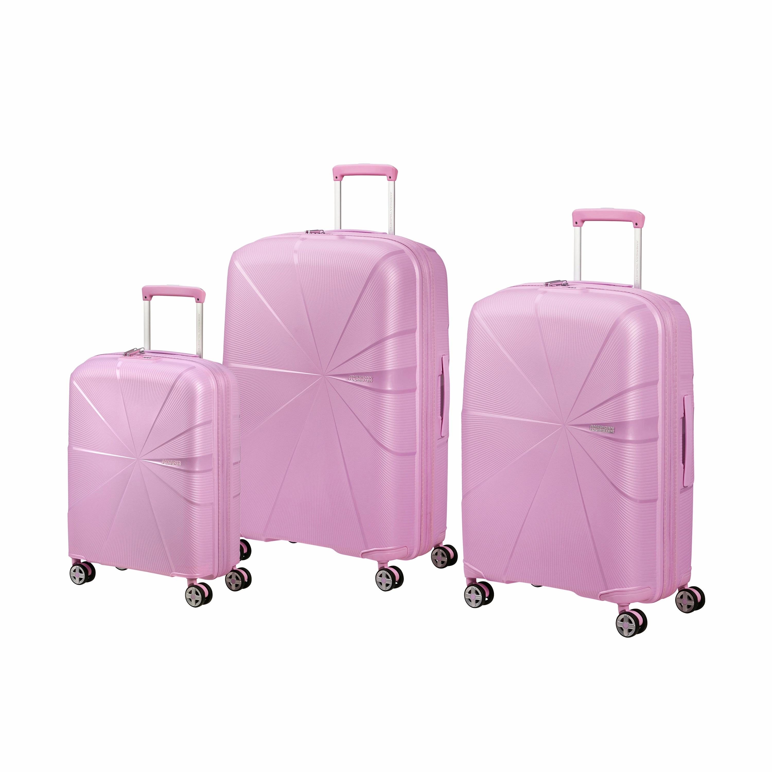 American Tourister StarVibe 3-Piece Spinner Expandable Luggage Set