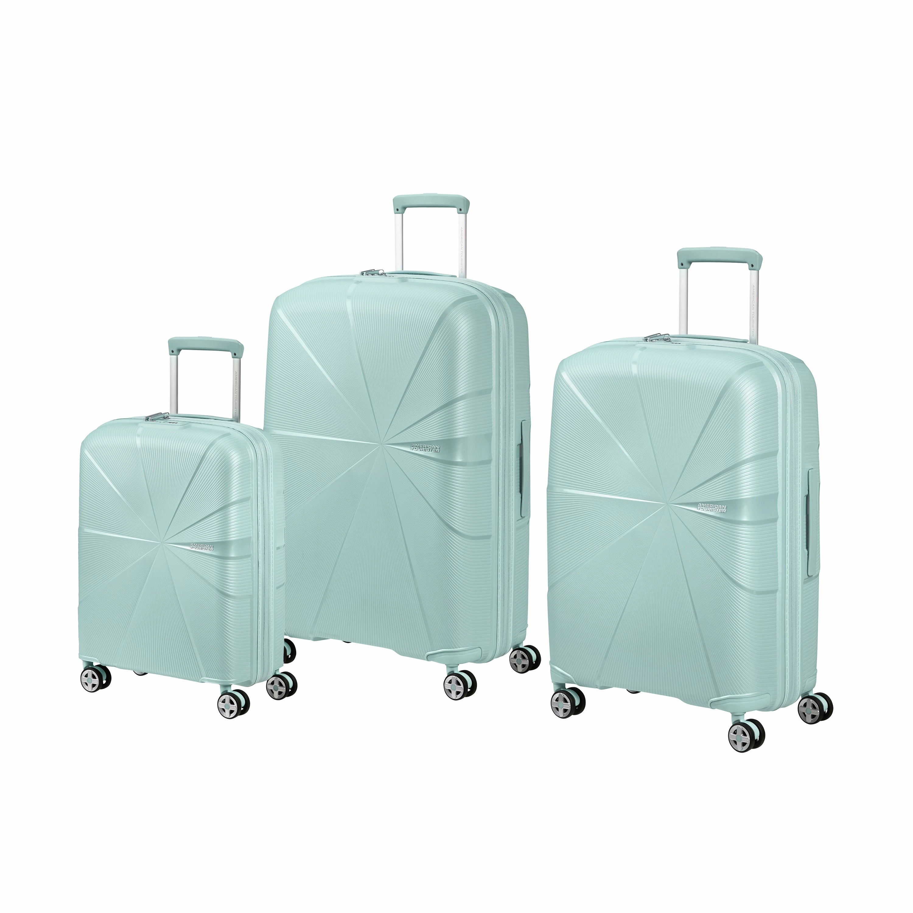 American Tourister StarVibe 3-Piece Spinner Expandable Luggage Set