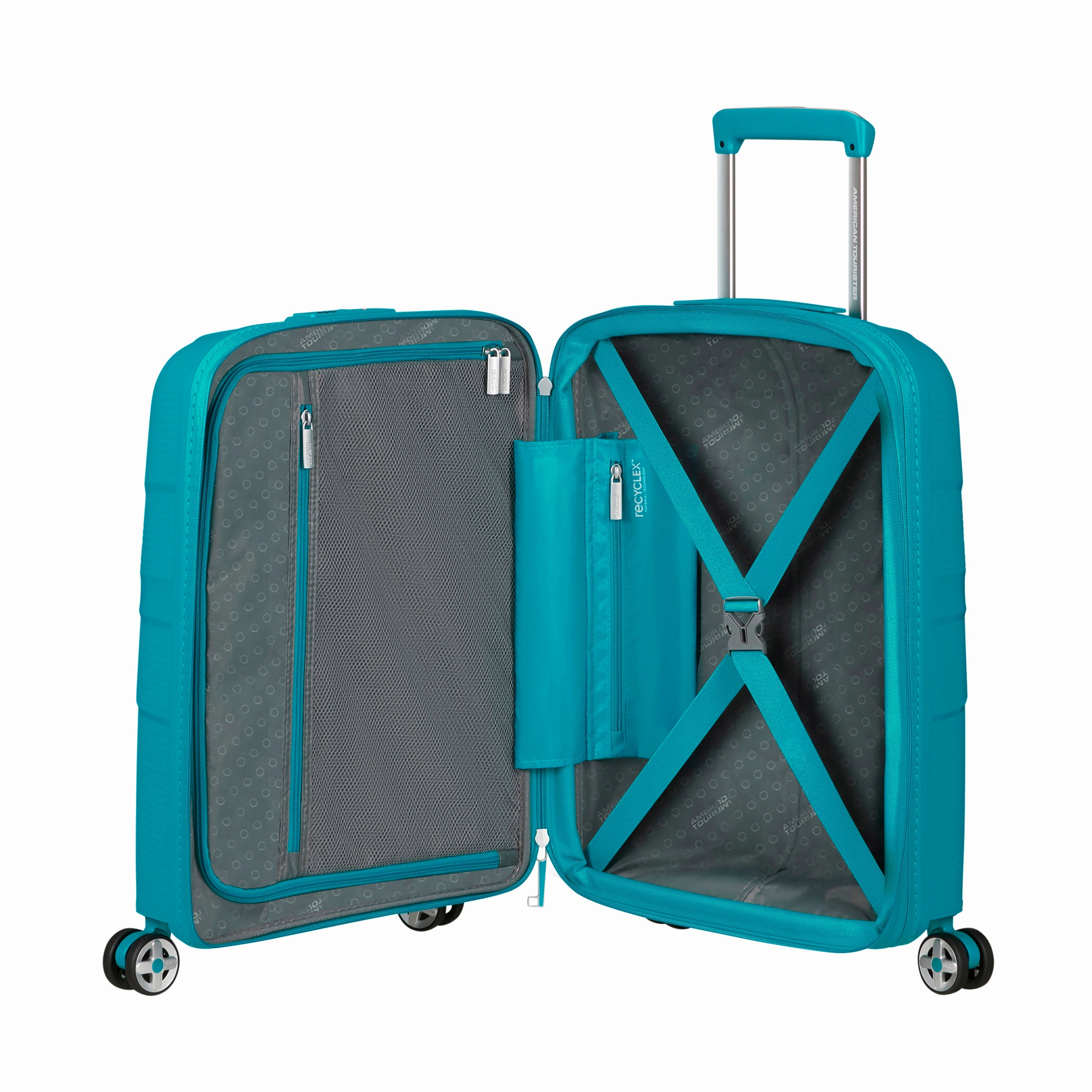 American Tourister StarVibe Spinner Carry-On Expandable Luggage