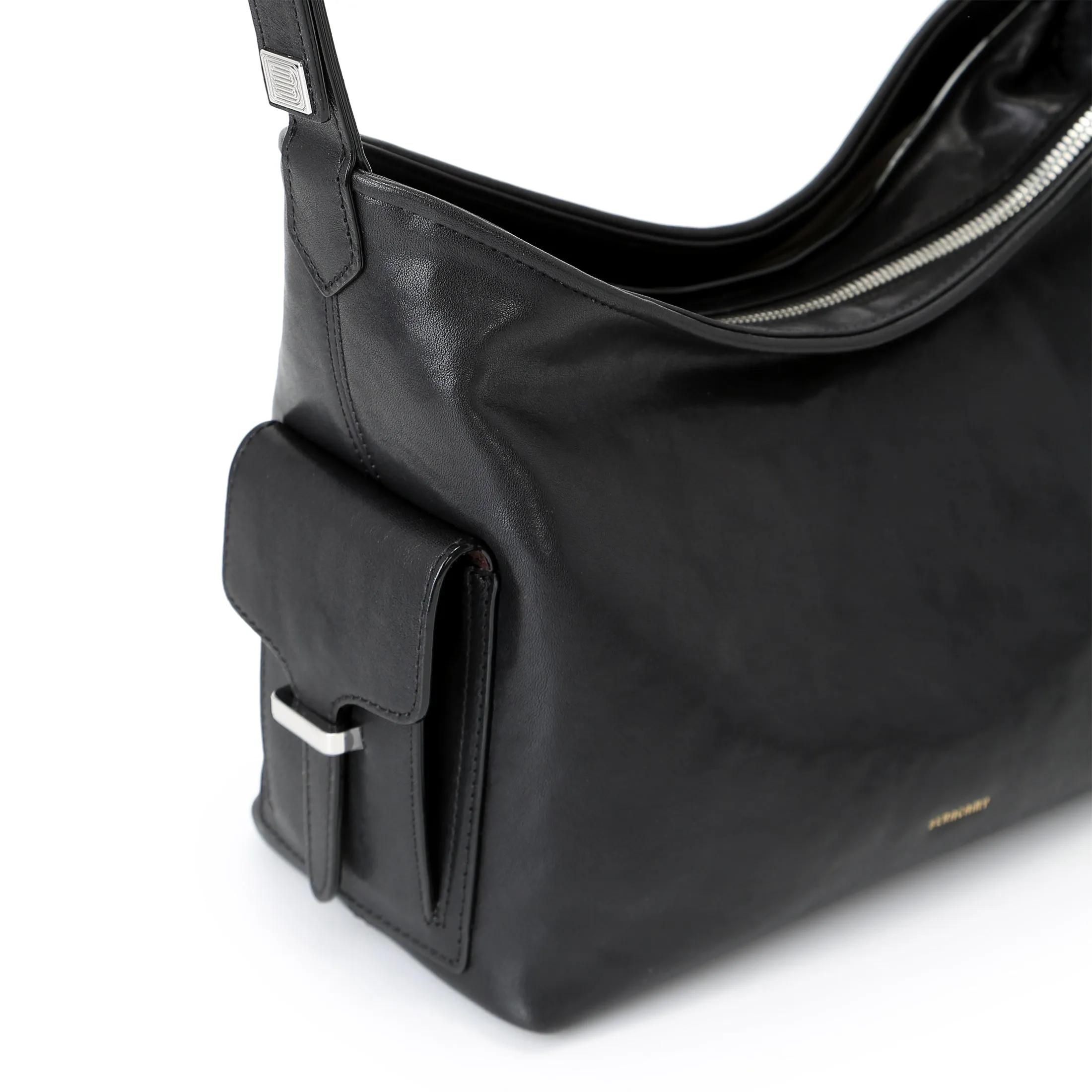 Arial Hobo Bag - Black