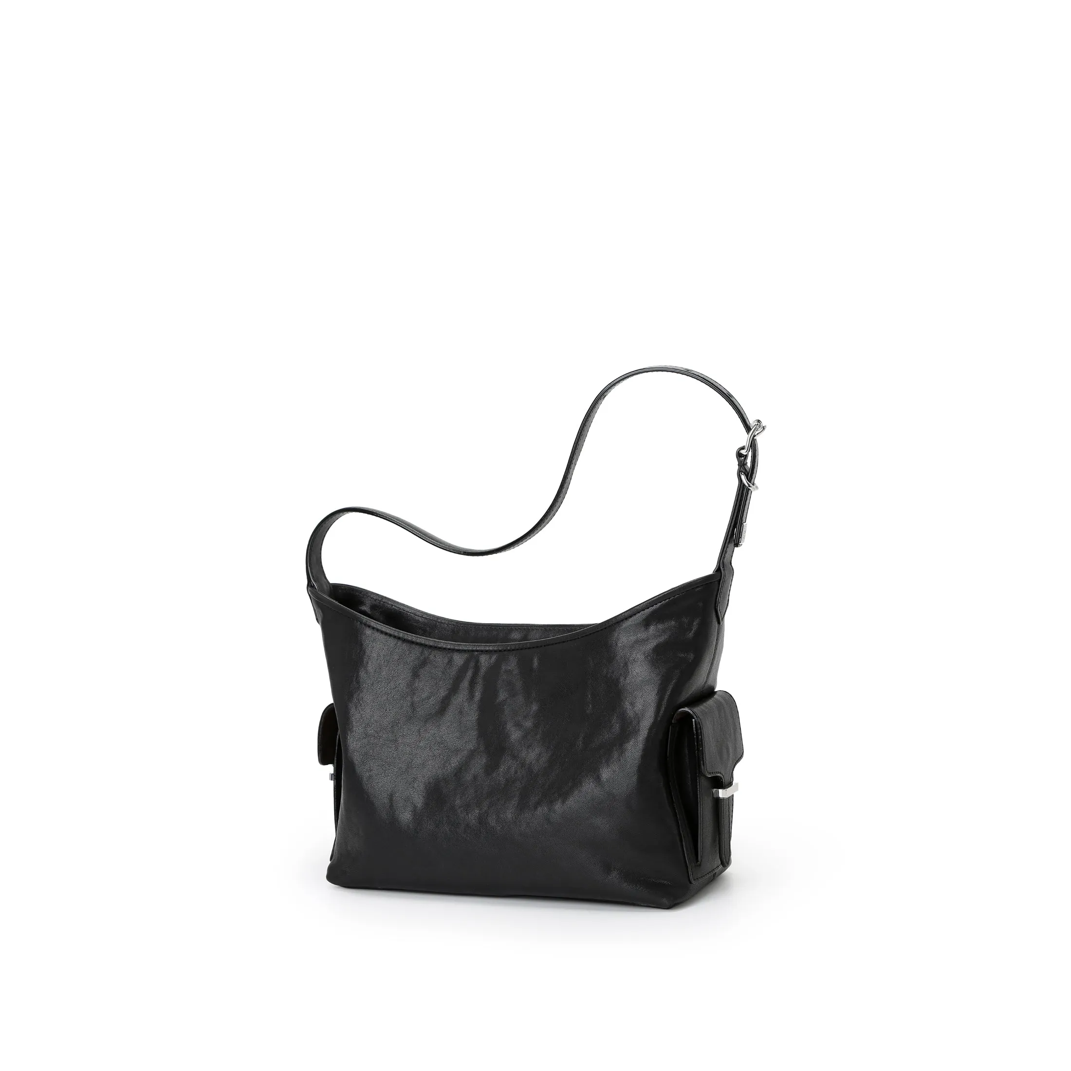 Arial Hobo Bag - Black