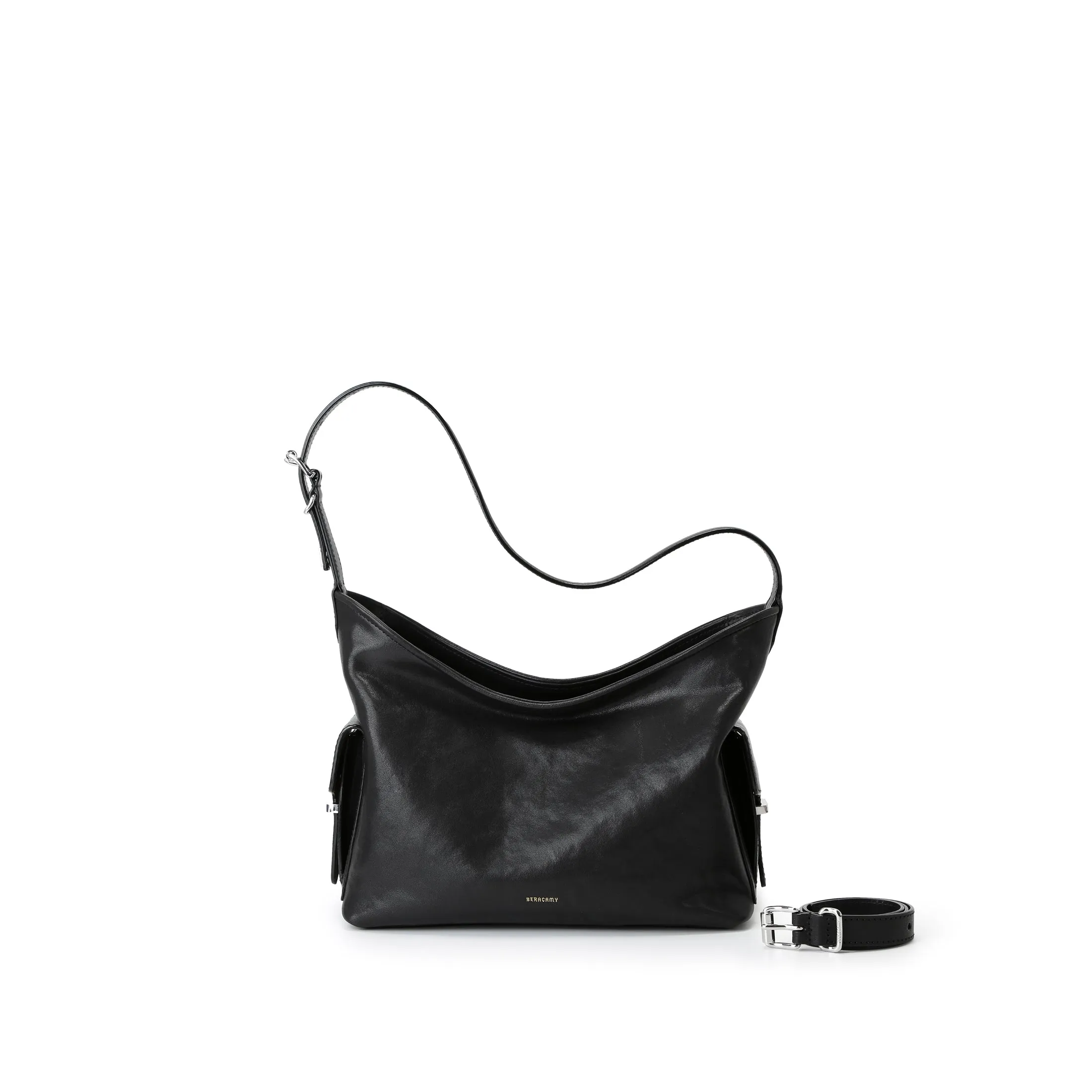 Arial Hobo Bag - Black