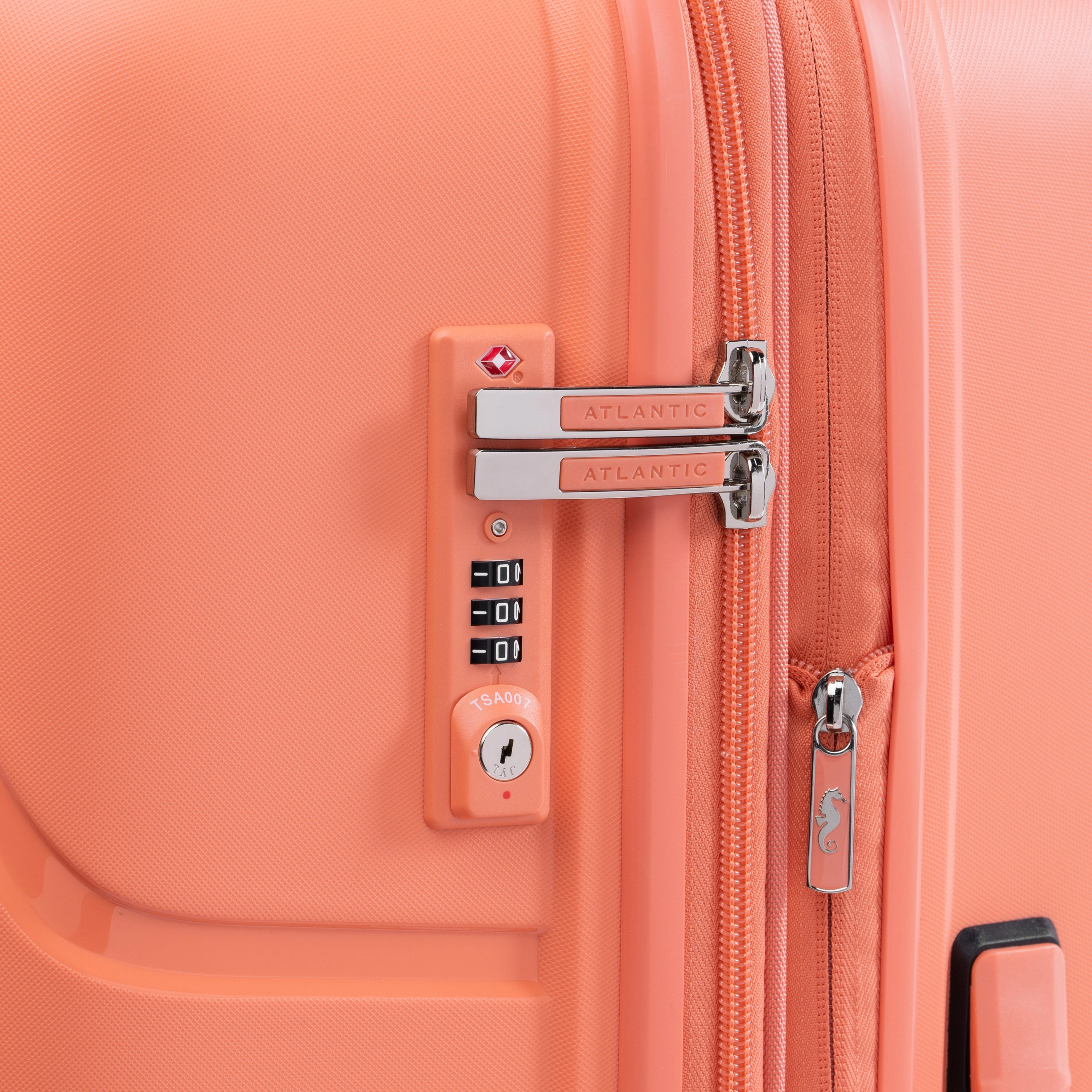Atlantic 2 Pc Luggage Set - Carry-on & Convertible Medium to Large Checked Exp Hardside Spinners