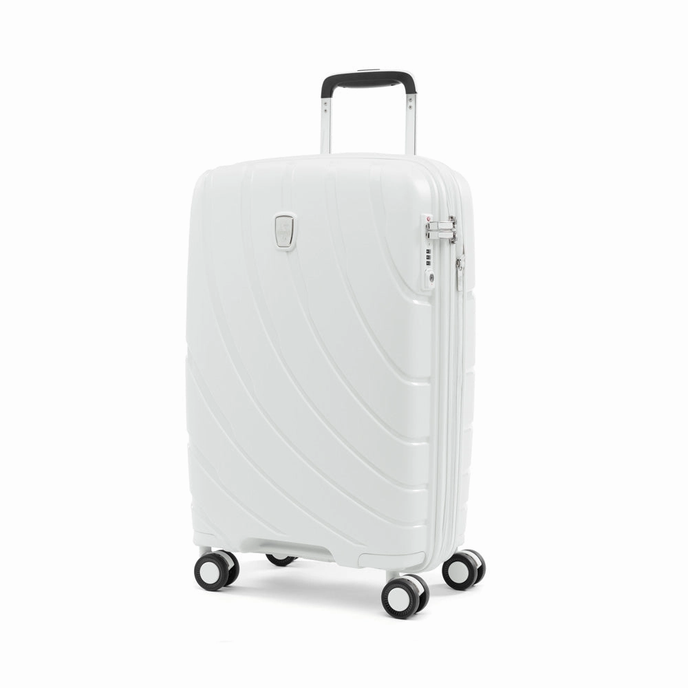 Atlantic Luggage Atlantic Convertible Medium to Large Checked Exp Hardside Spinner