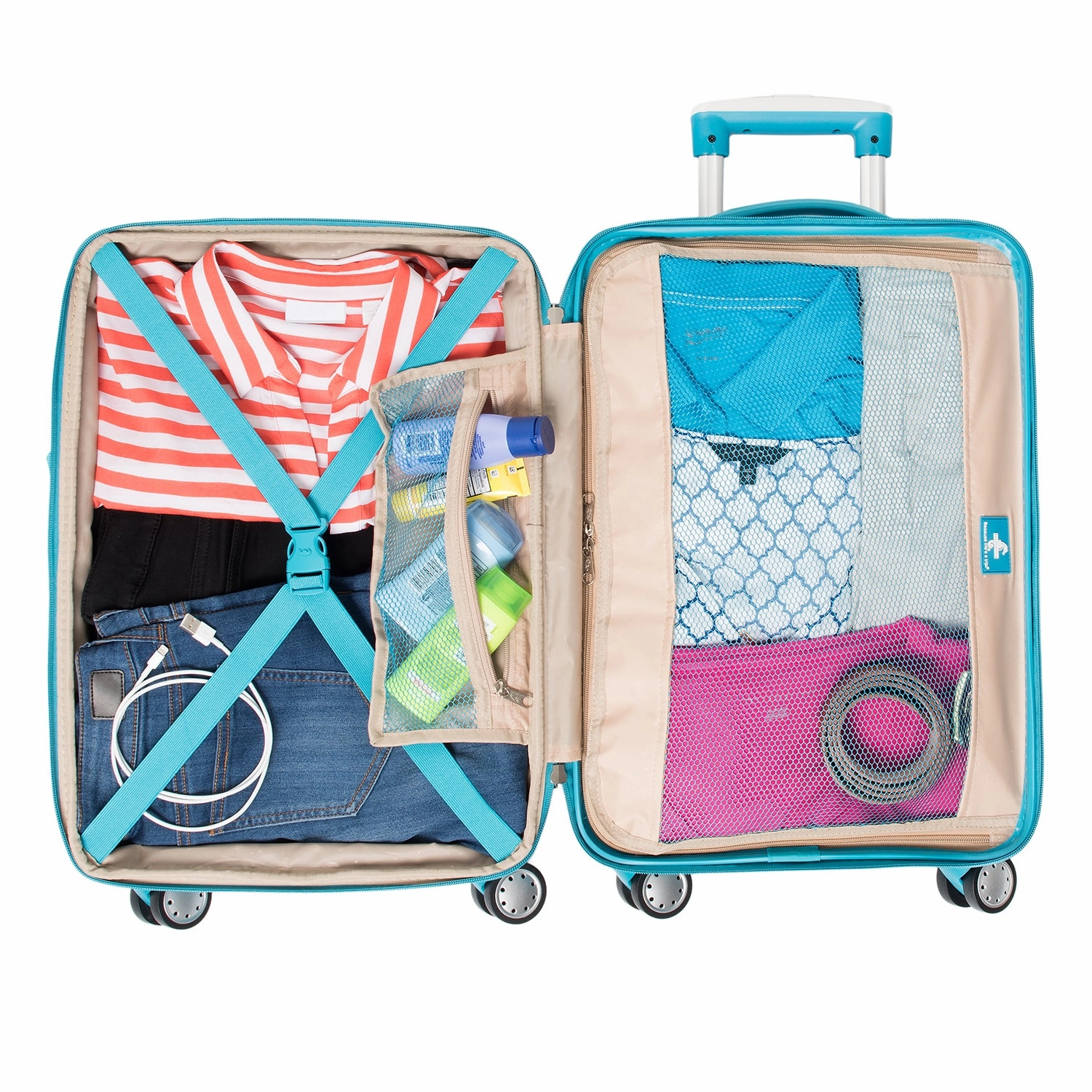 Atlantic Luggage Ultra Lite 4 21" 4-Wheel Hardside Carry-On Luggage