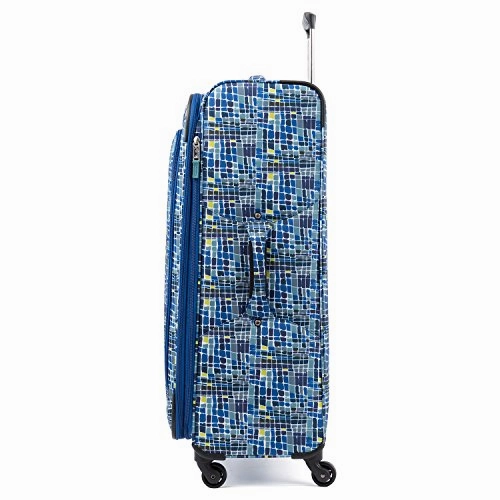 Atlantic Ultra Lite 4 | 24 And 28-Inch Expandable Spinners, Travel Pillow (Watercolor Blue)