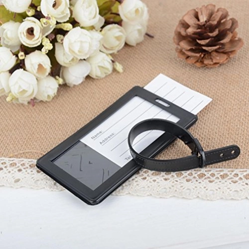 AutumnFall New Suitcase Luggage Tags ID Address Holder Silicone Identifier Label (Sky Blue)