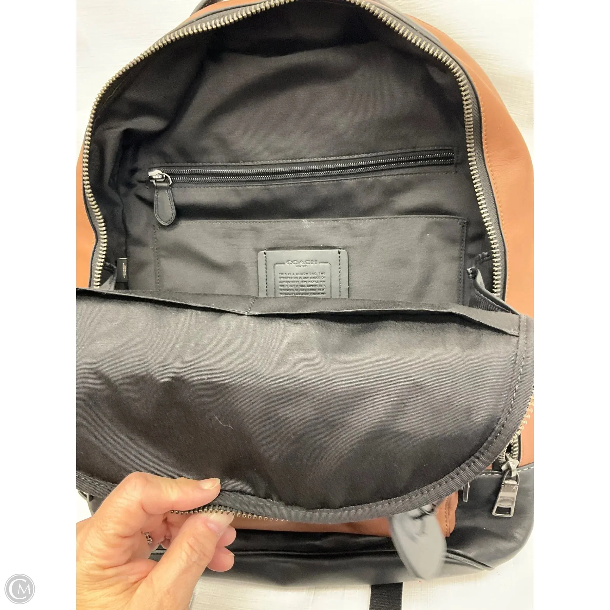 Backpack Designer By Coach, Size: Large