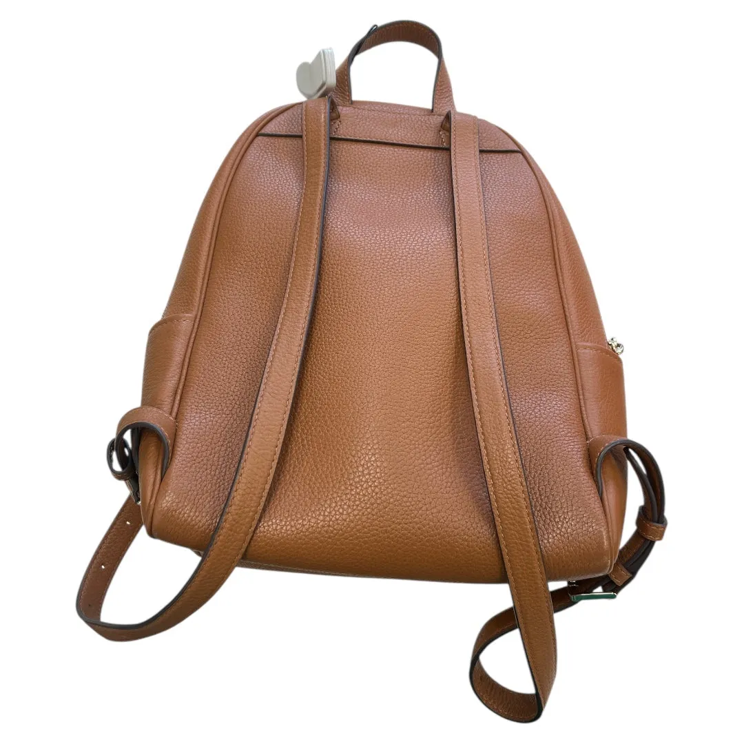 Backpack Designer By Kate Spade In Tan, Size:Large