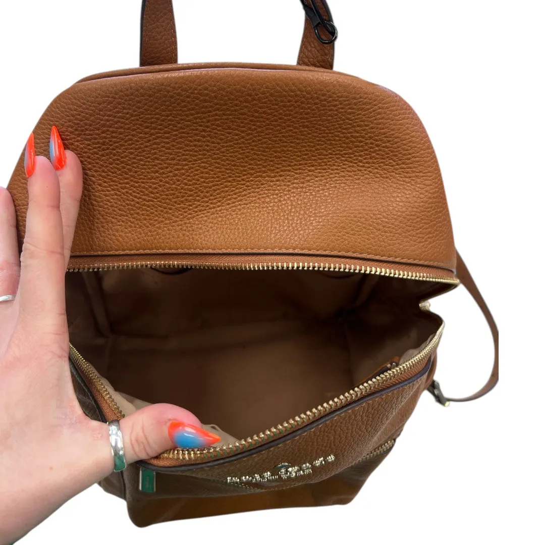 Backpack Designer By Kate Spade In Tan, Size:Large