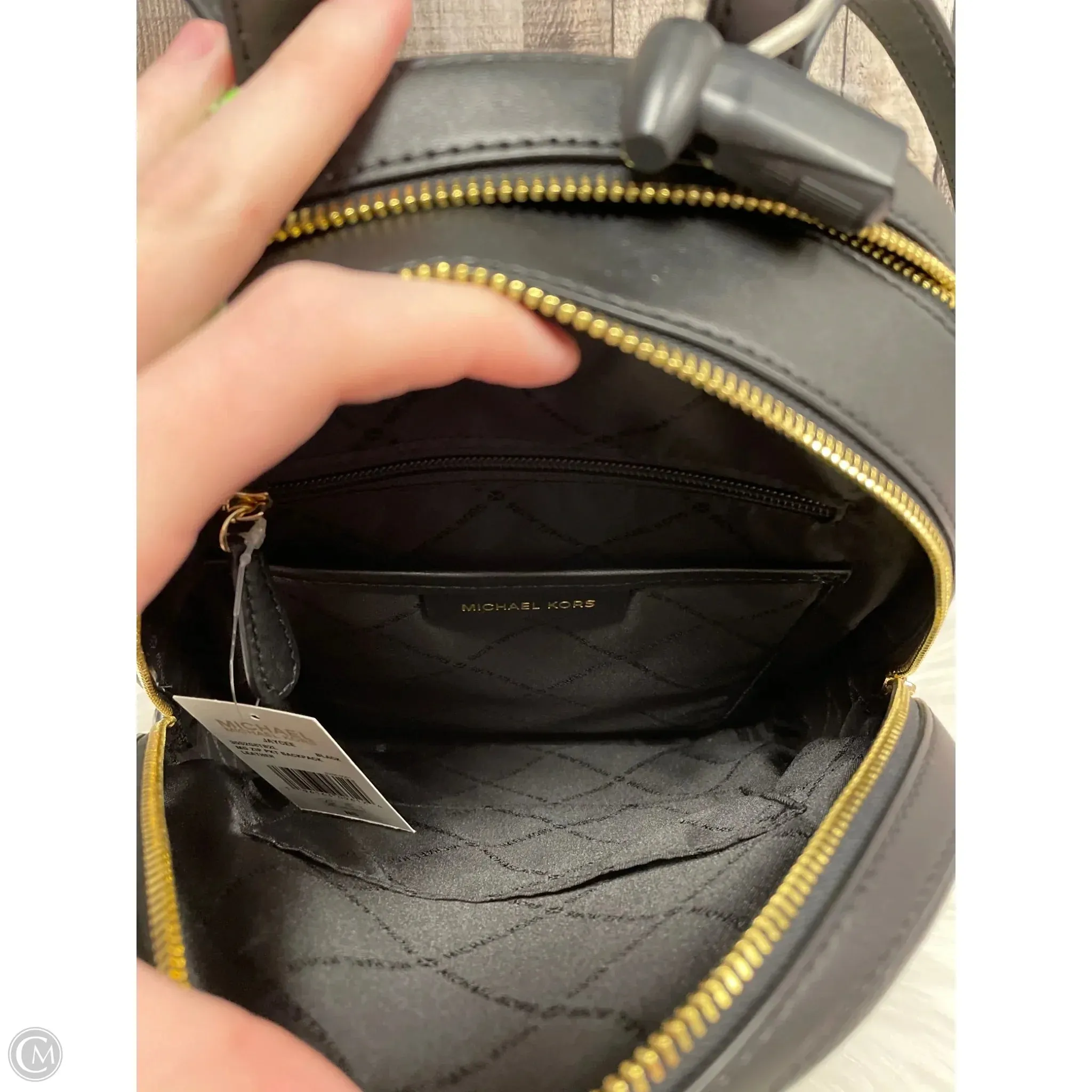 Backpack Designer By Michael Kors, Size: Medium
