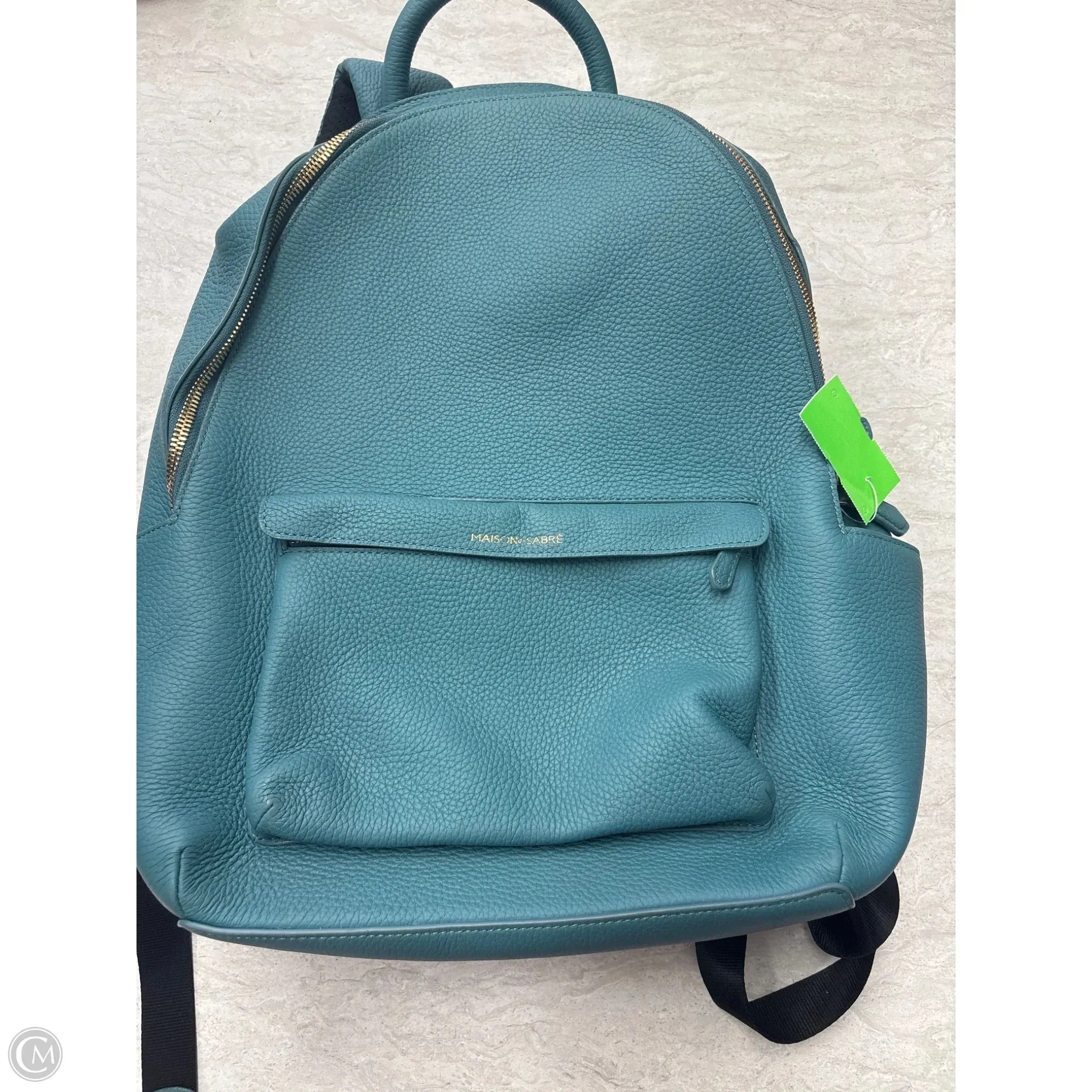 Backpack Leather By Cmb, Size: Large