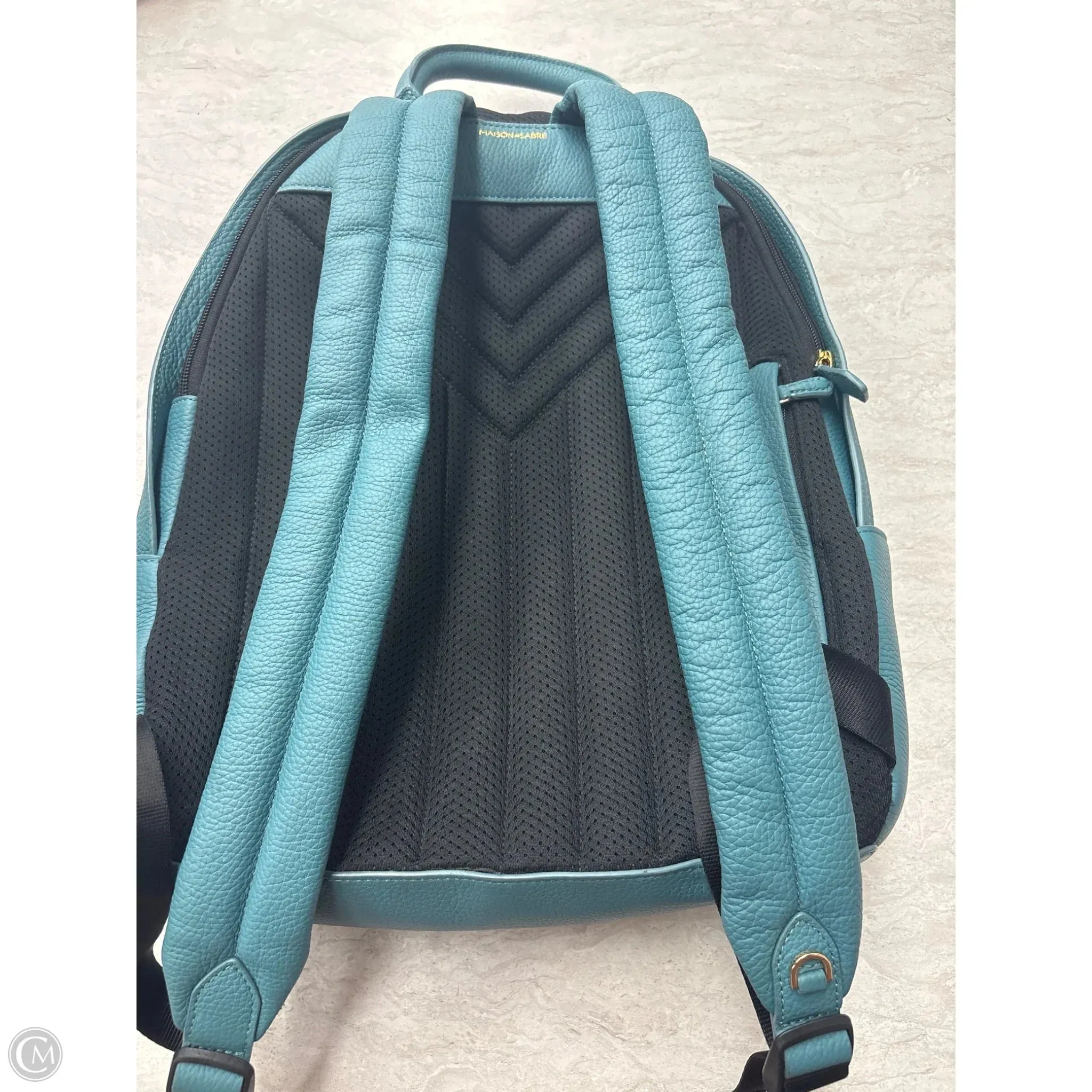 Backpack Leather By Cmb, Size: Large