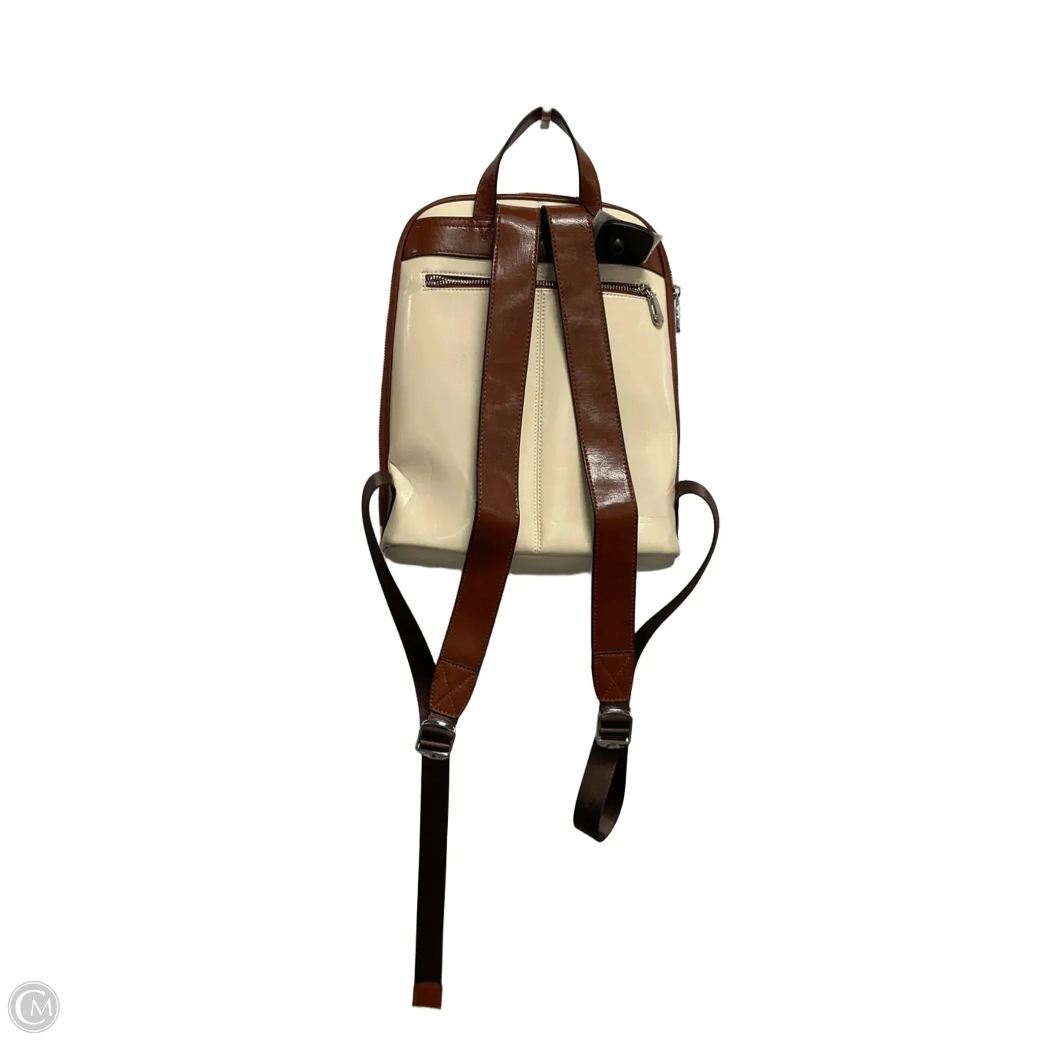 Backpack Leather By Cmb, Size: Medium