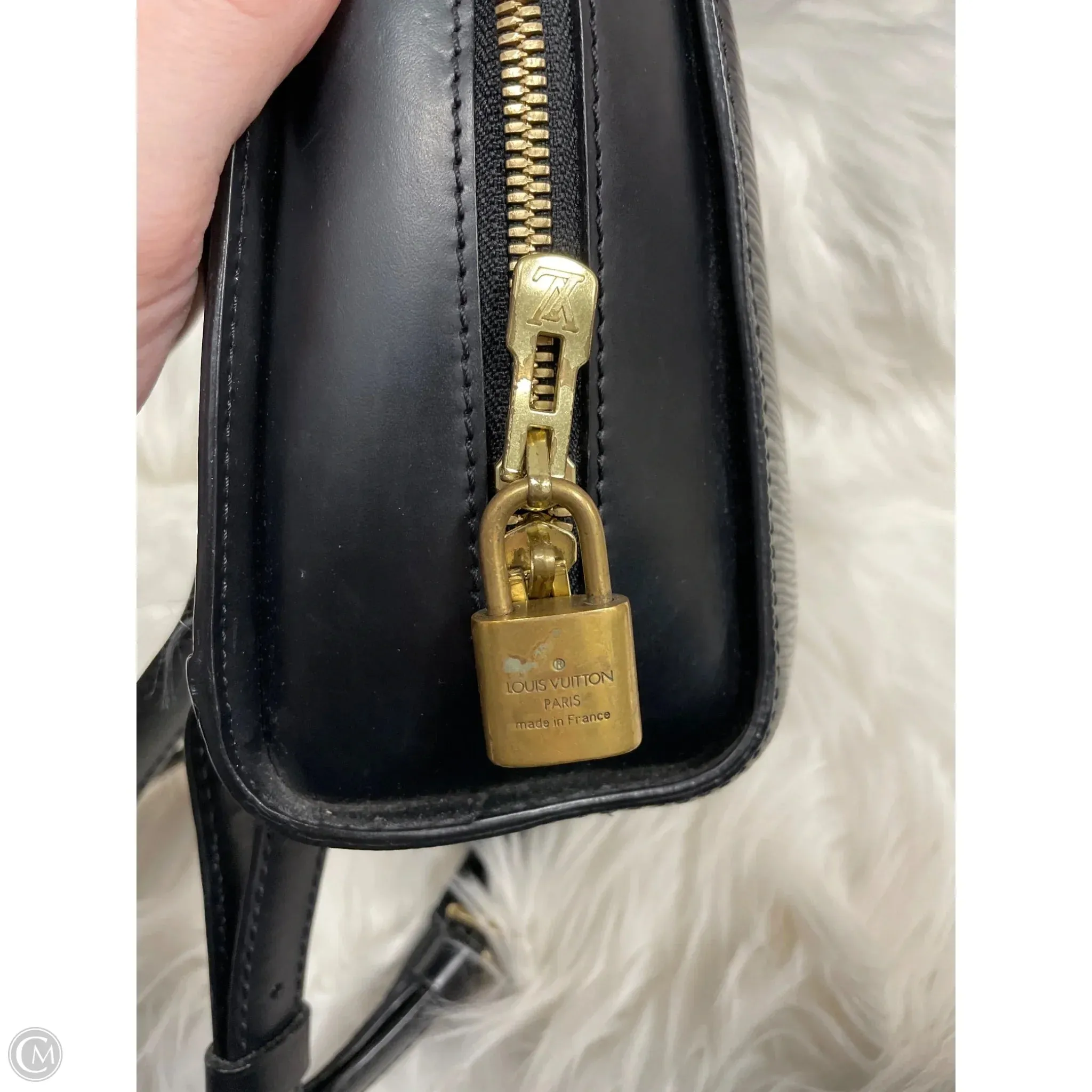 Backpack Luxury Designer By Louis Vuitton, Size: Small
