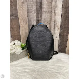 Backpack Luxury Designer By Louis Vuitton, Size: Small