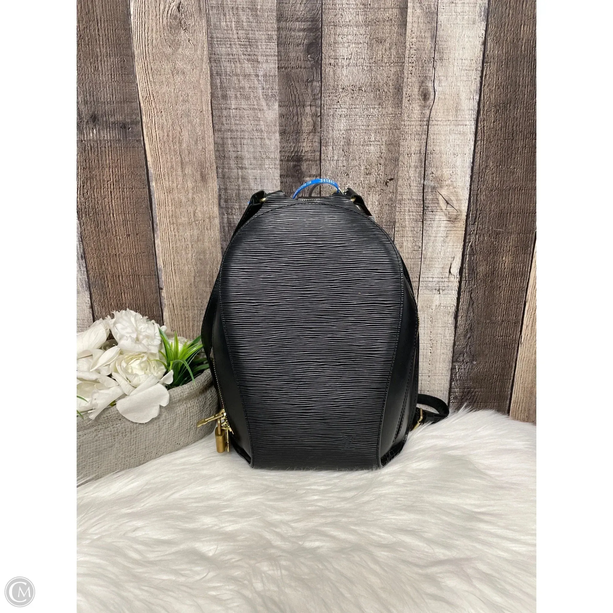 Backpack Luxury Designer By Louis Vuitton, Size: Small