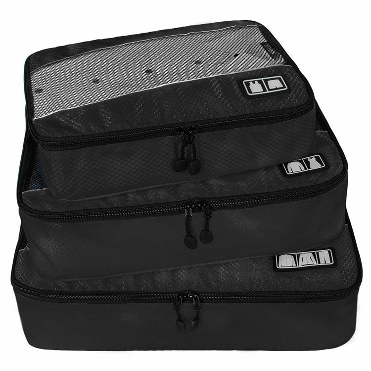 BAGSMART Travel Accessories Bag 3 Pcs/Set Packing Cubes Polyester Bags For Clothes Luggage