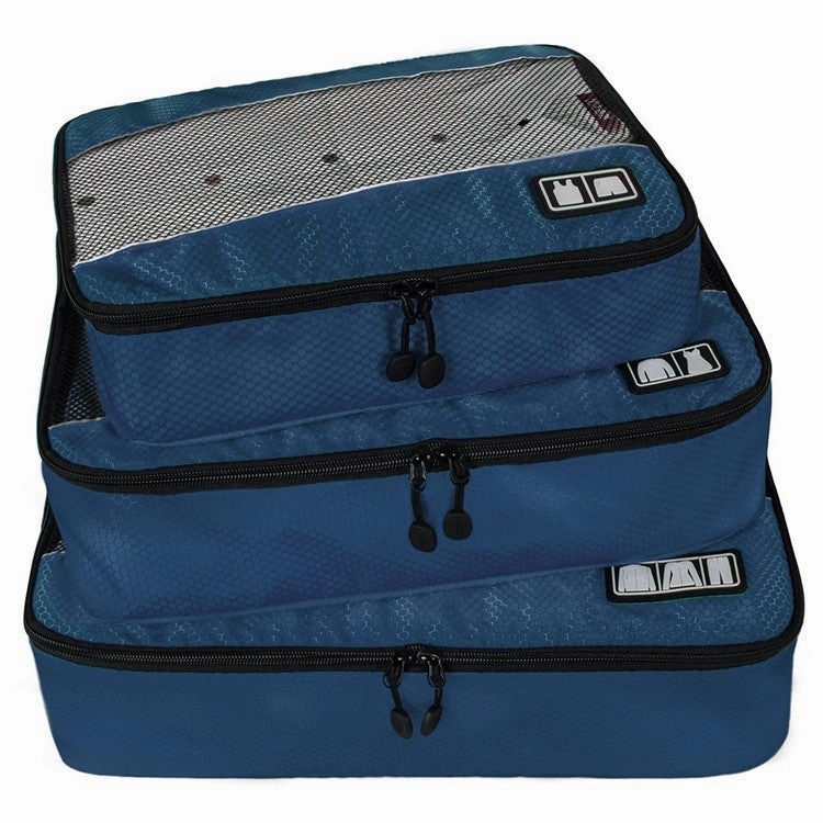 Bagsmart Travel Accessories Bag 3 Pcs/Set Packing Cubes Polyester Bags For Clothes Luggage