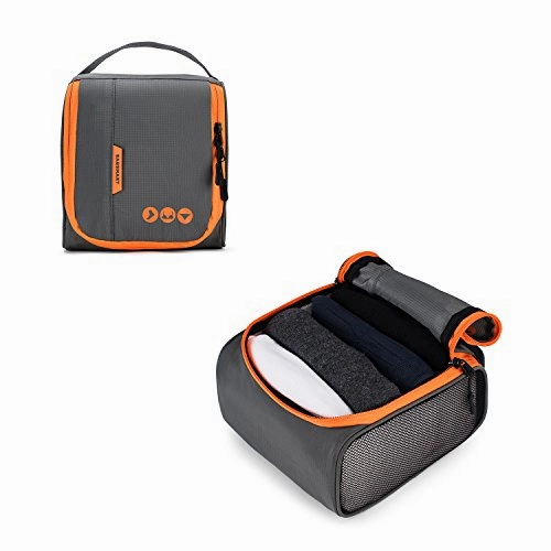 BAGSMART Travel Packing Cubes 3 Sizes Portable Luggage Organizer for Carry-on Accessories, 6 Sets